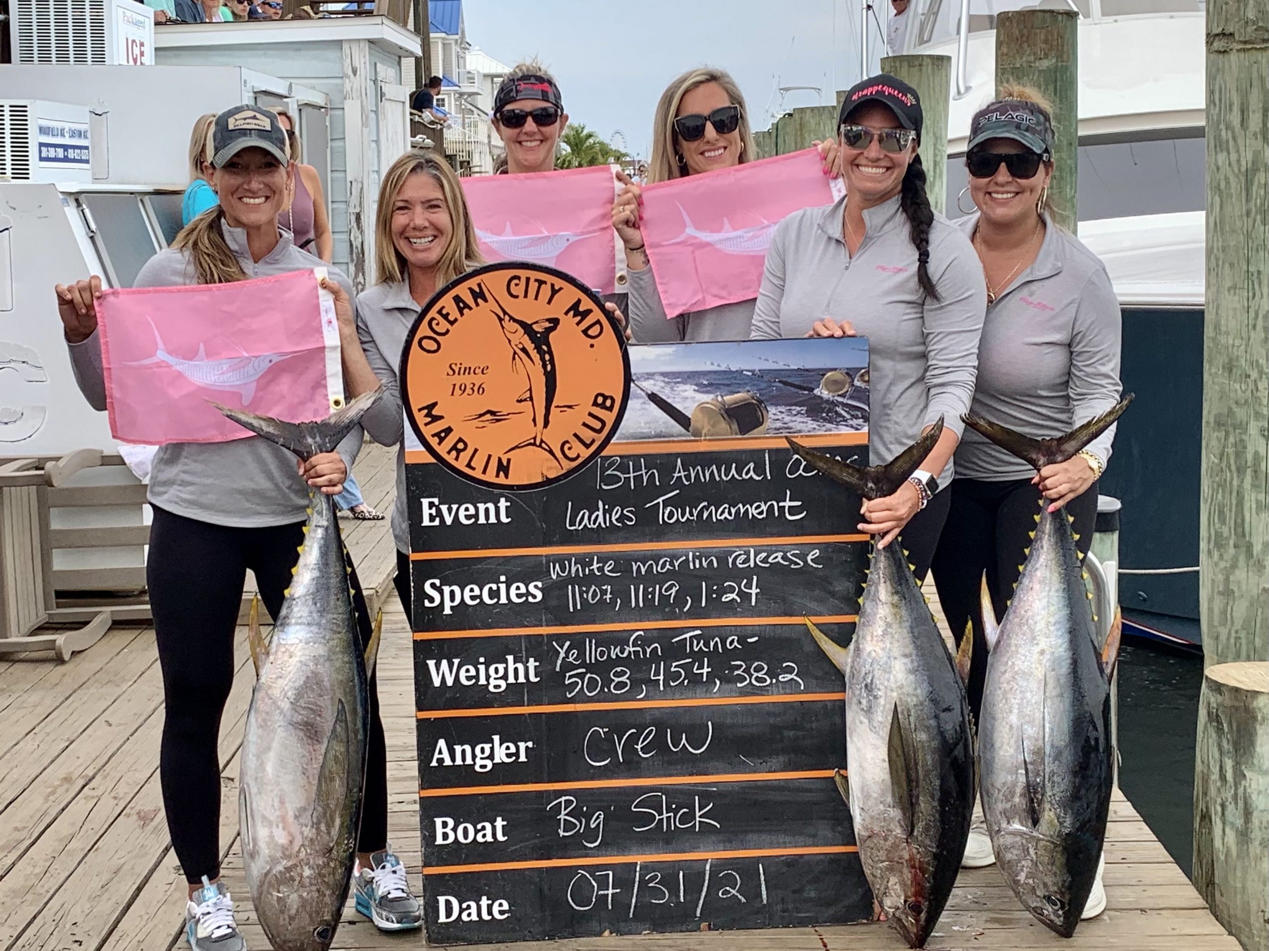 2021 Ocean City Marlin Club Heels & Reels Results