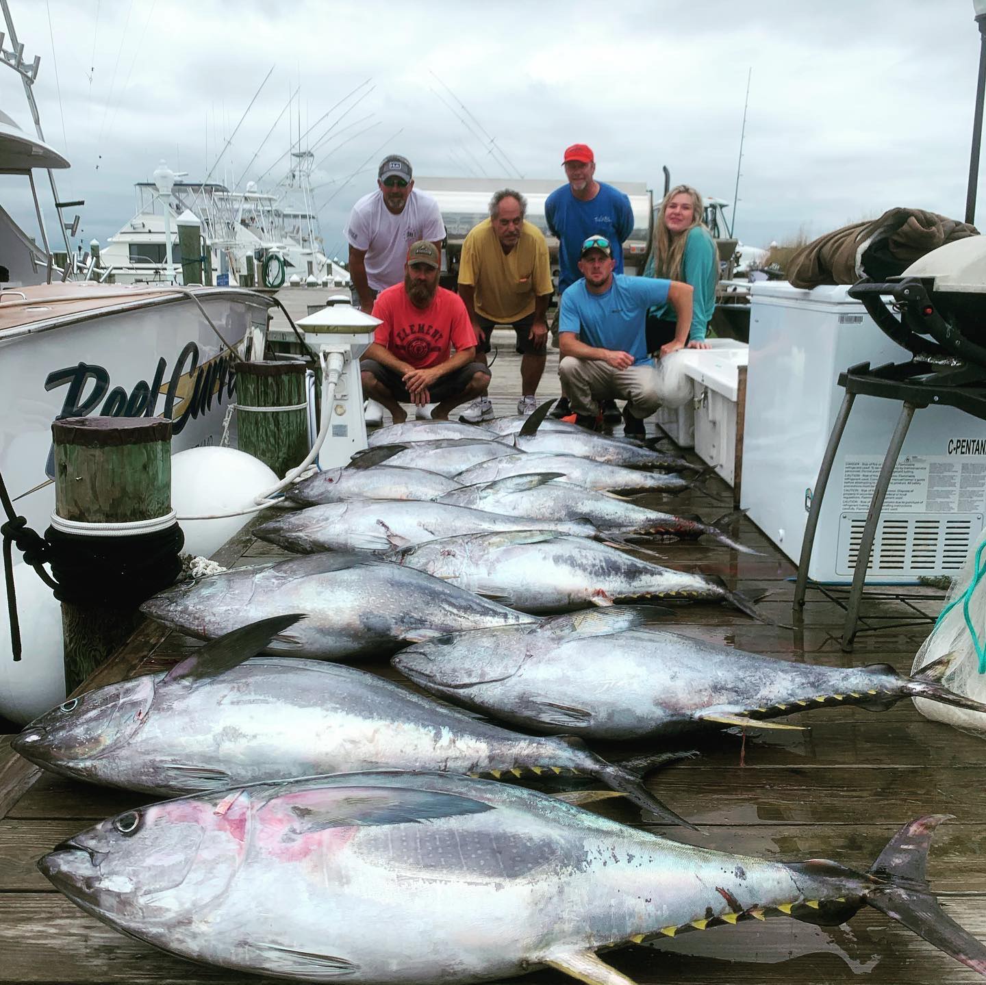 Tunas Were Right Where They Left Them