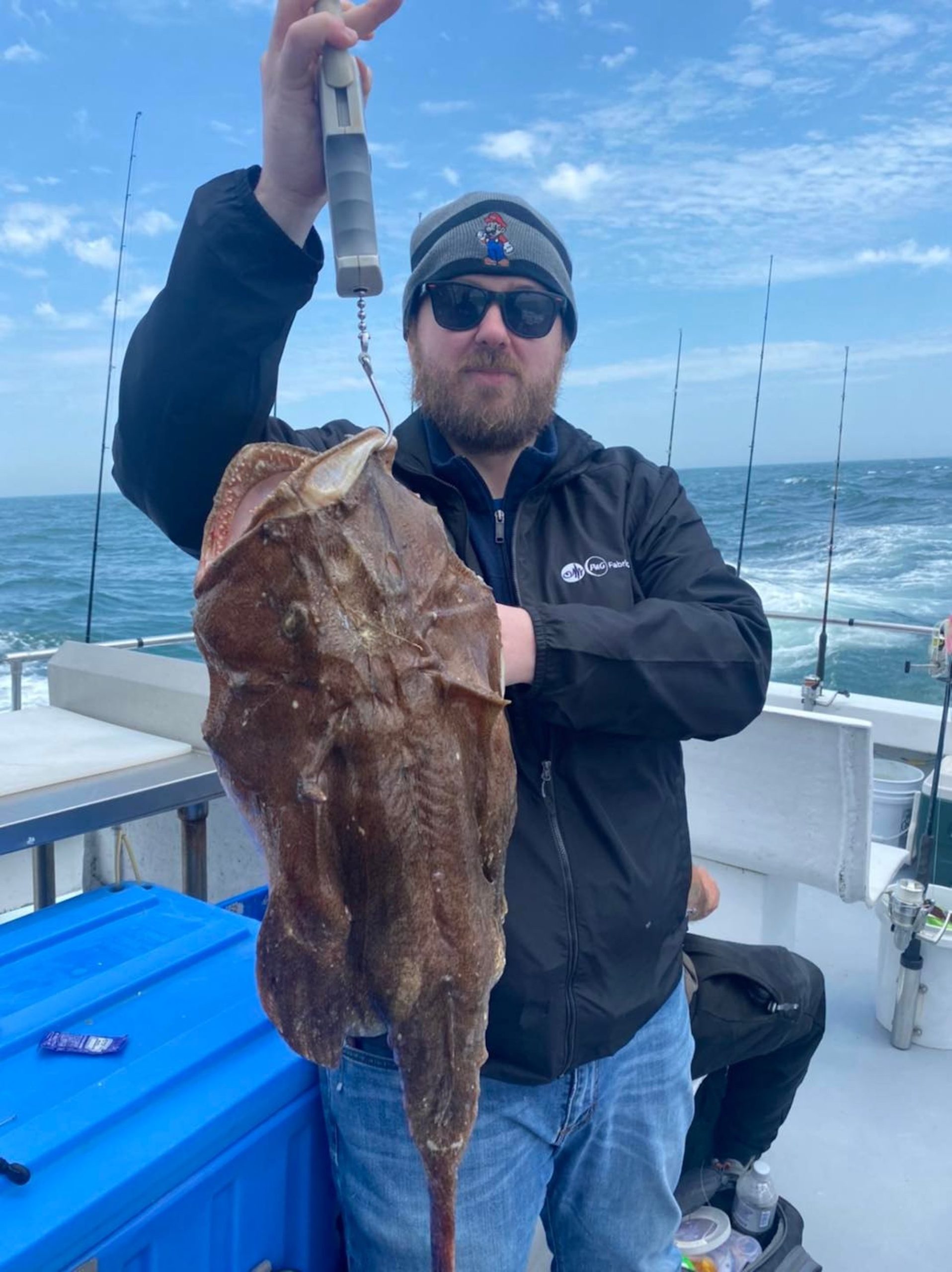 Tons of Sea Bass and A 10 Pound Monkfish