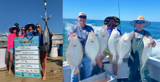 Day 1 at Tuna & Tiaras and Some Jumbo Flounder