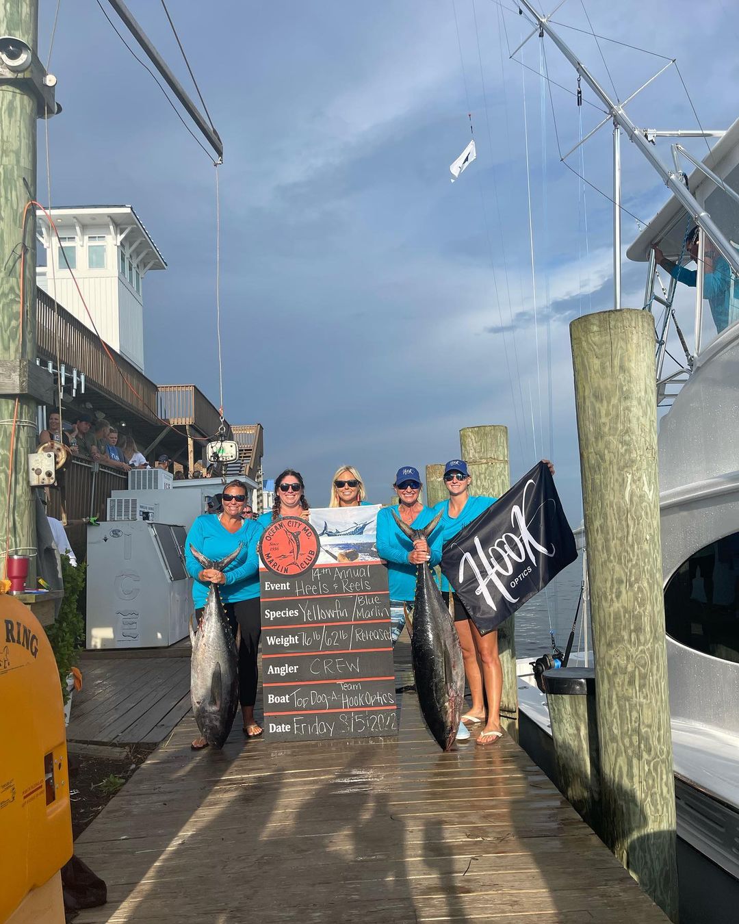 Day 1 at The Ocean City Marlin Club’s Heels & Reels Tournament