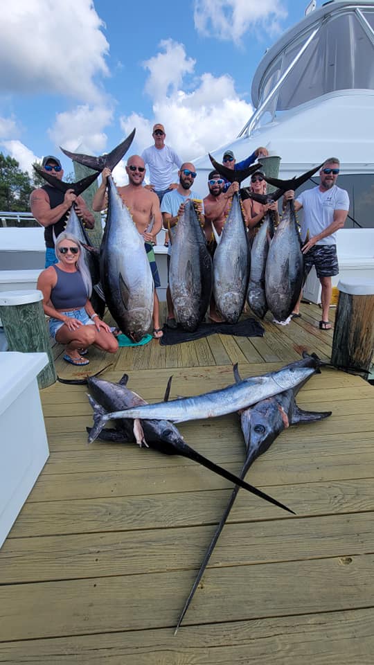 Good Ocean Flounder Fishing and Some JUMBO Bigeyes