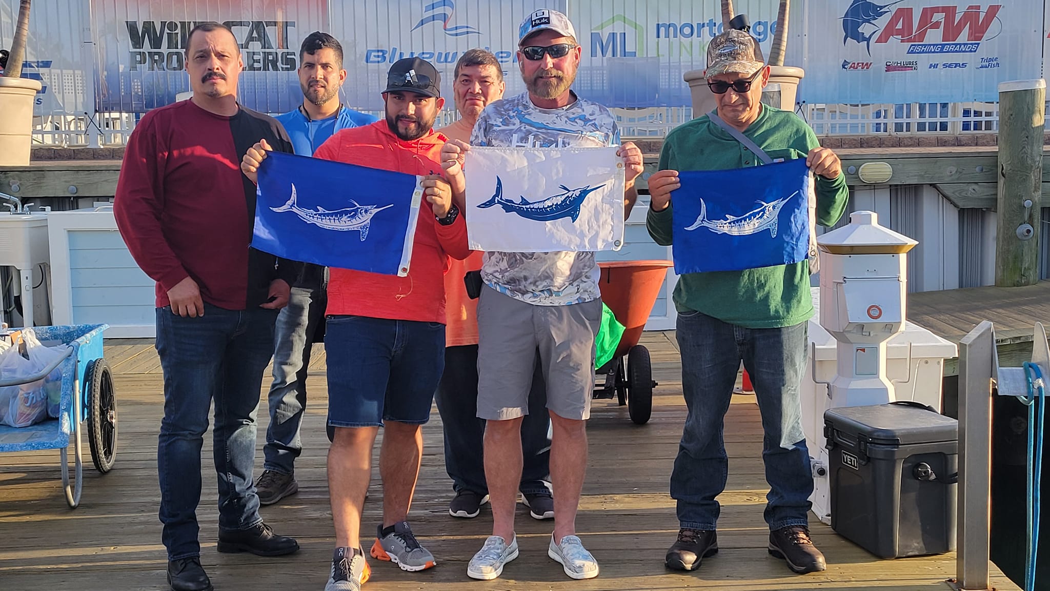 Some Marlins Around