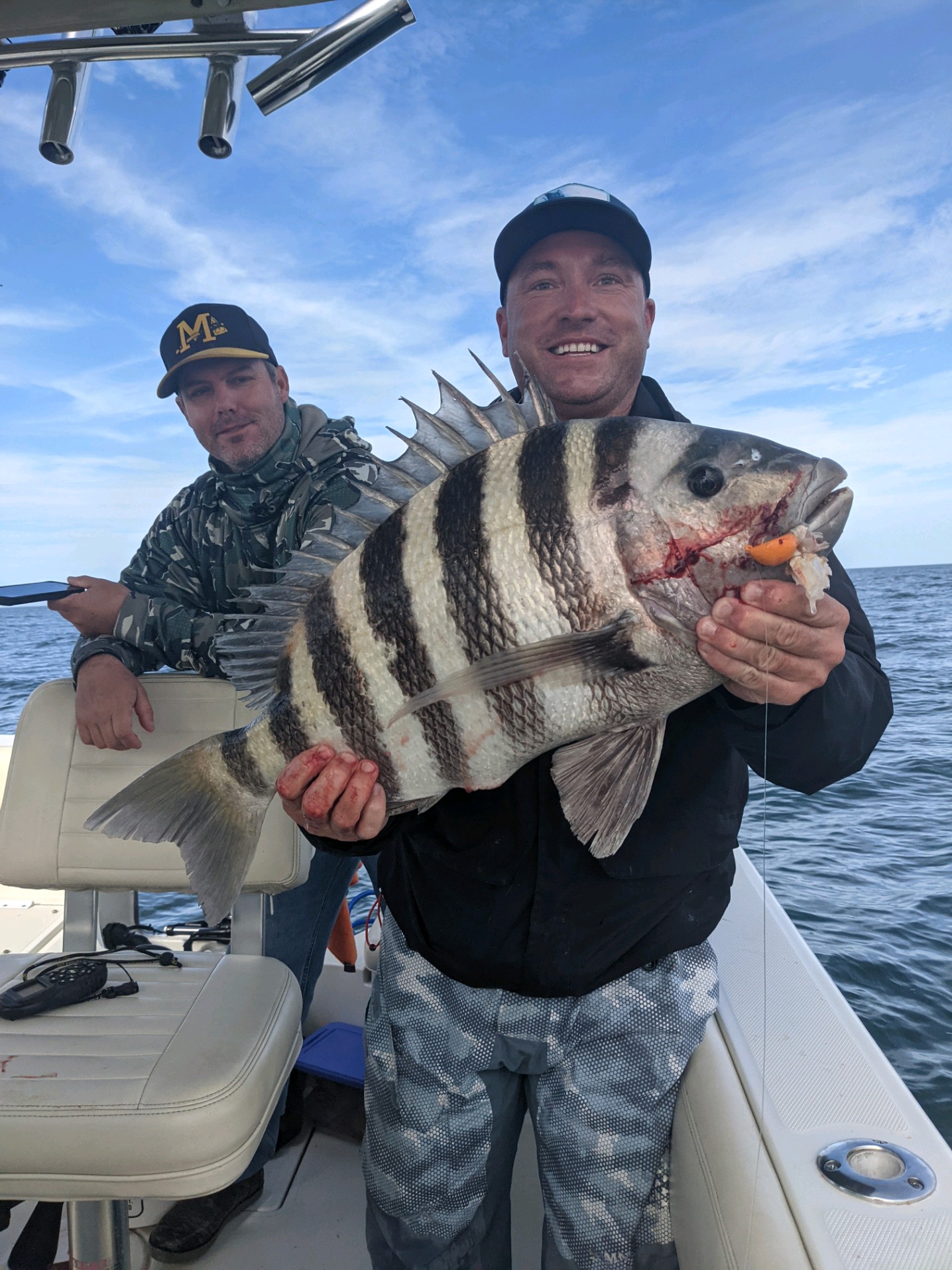 Big Sheepshead On The Jig