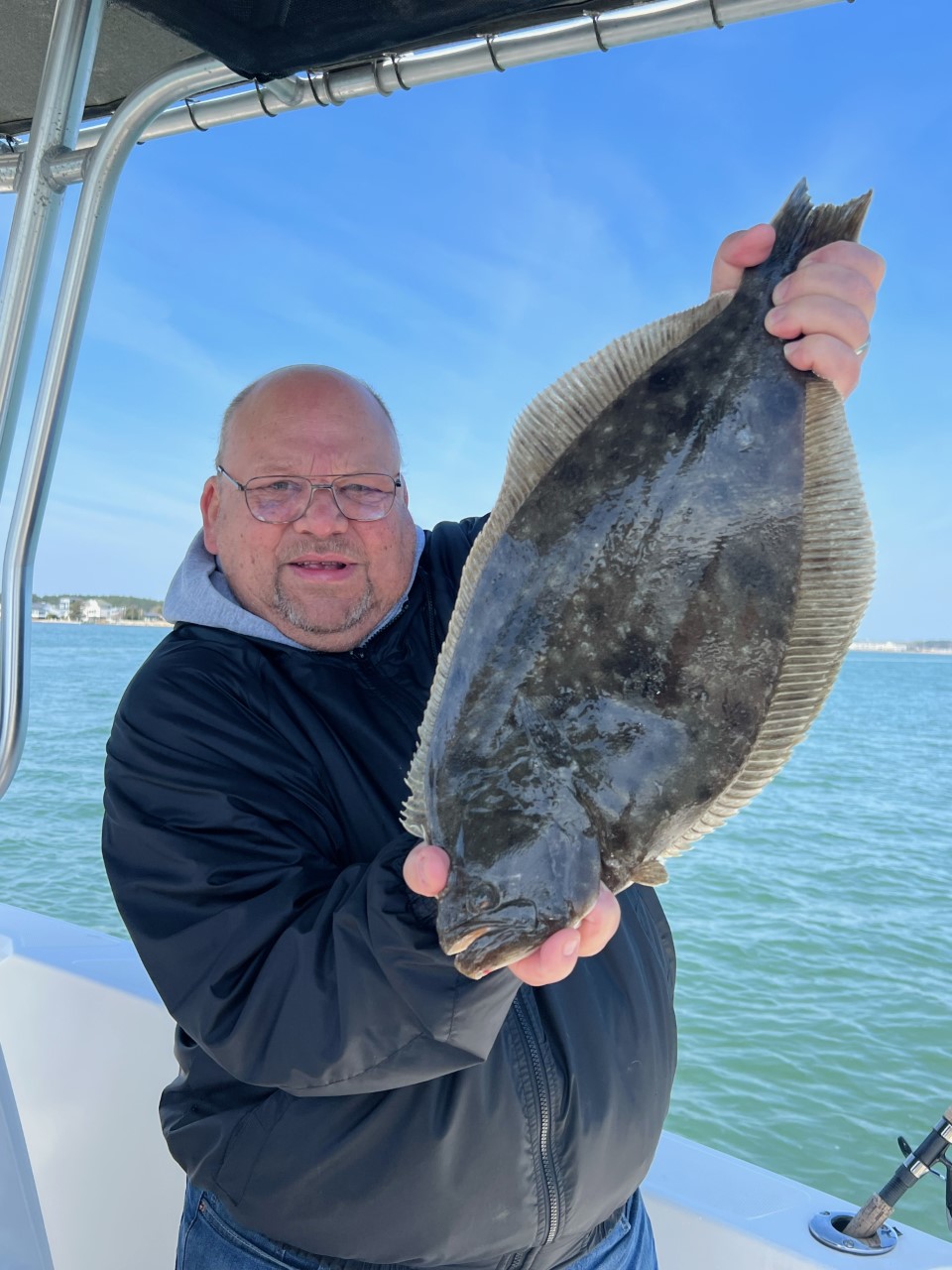Some Flounders in the Back Bay