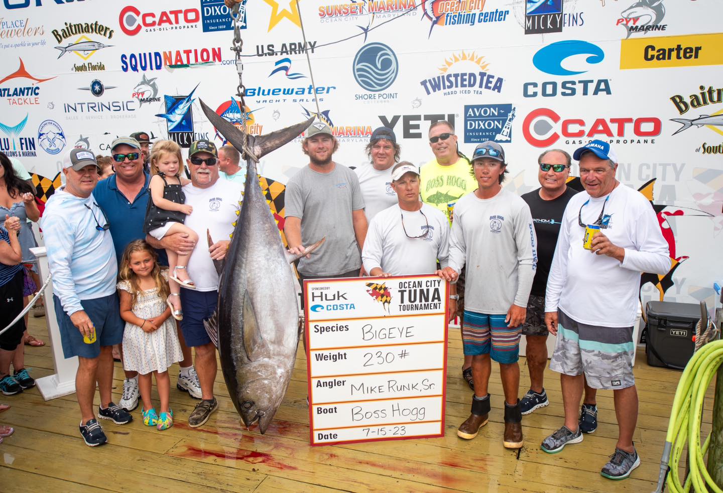 More Bigeyes For Day 2 At The 2023 Ocean City Tuna Tournament