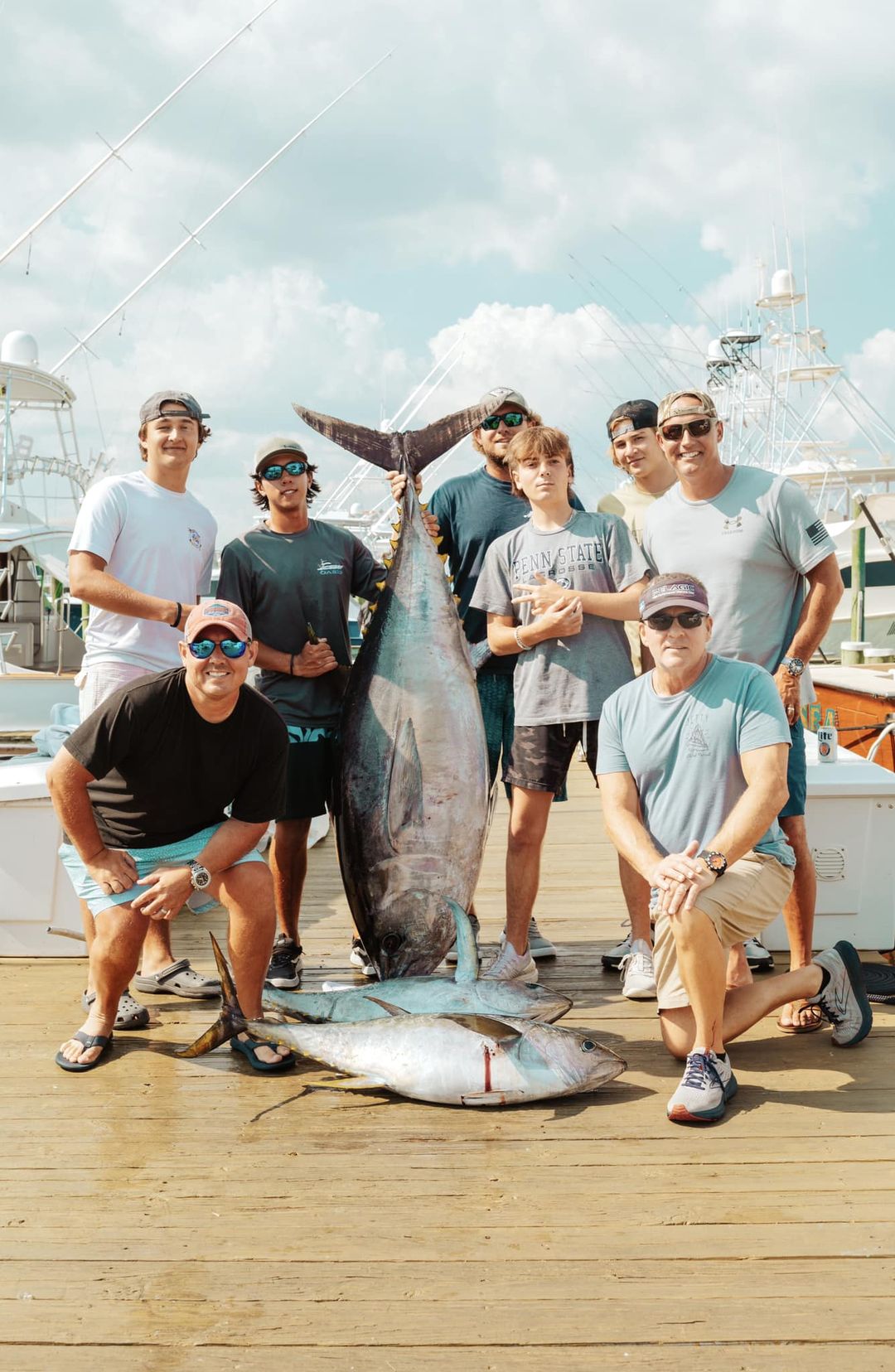 Practicing For The OC Tuna Tournament