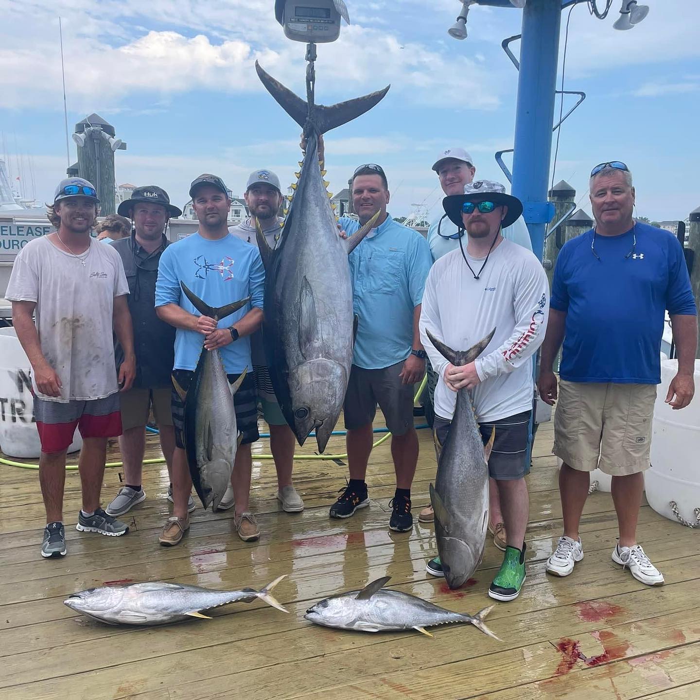 Good Bottom Fishing and Some Found the Tunas