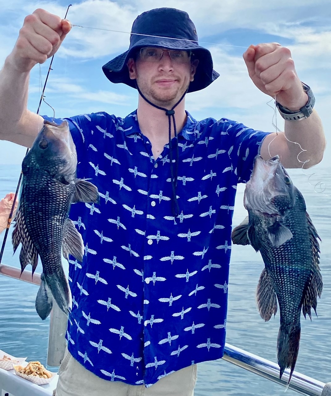 Flat Calm and The Fish Bit