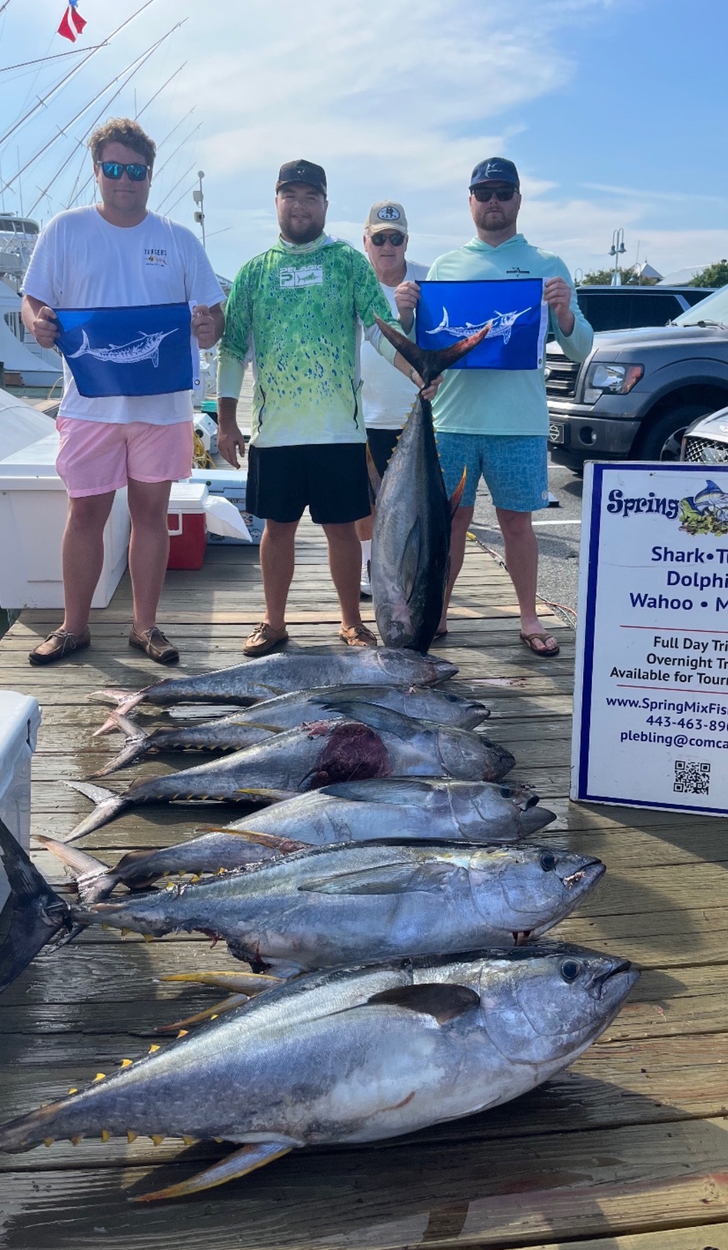 Tunas and Mahi In The Mix