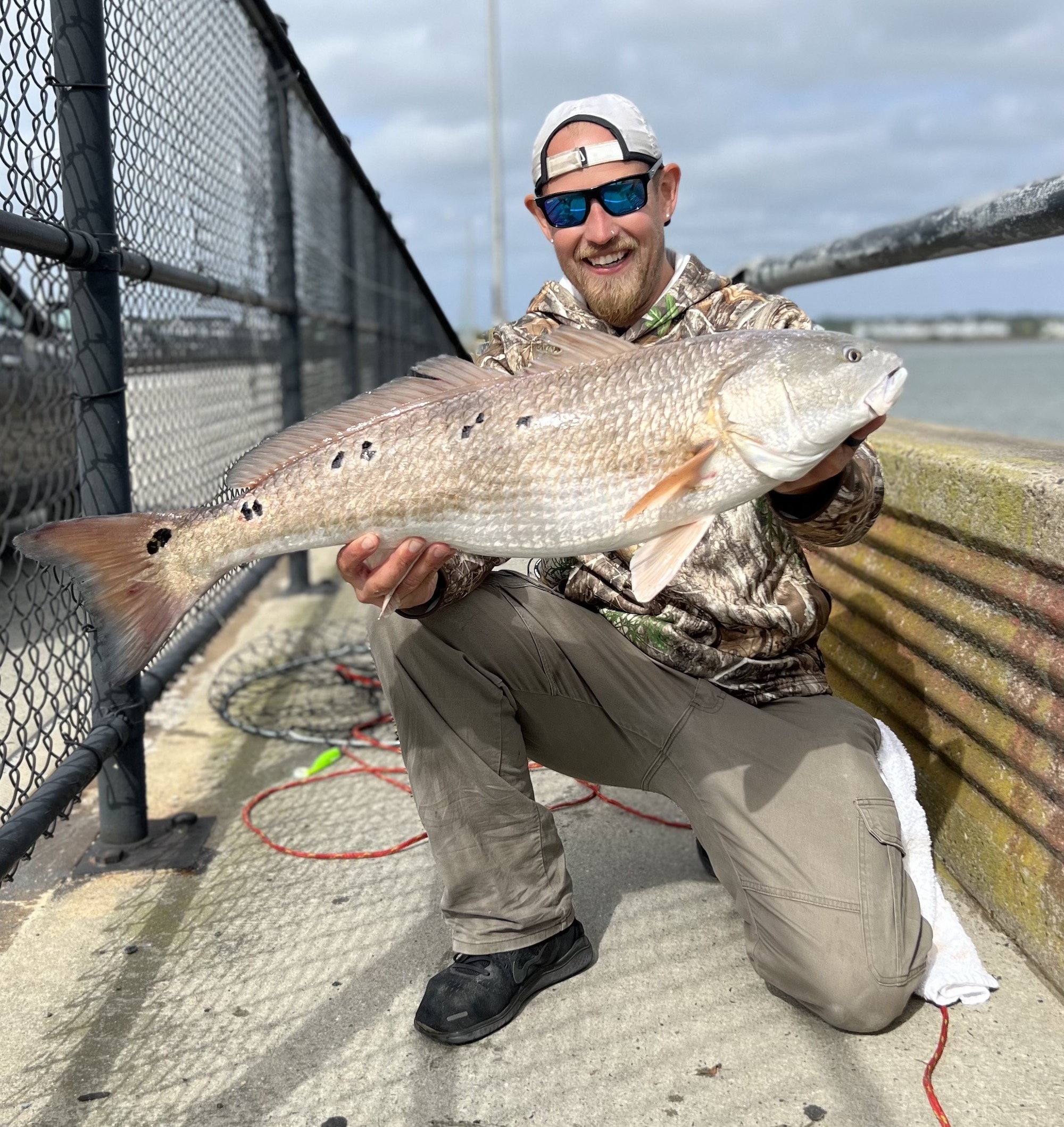 Lighting Up the Bridge in The Wind