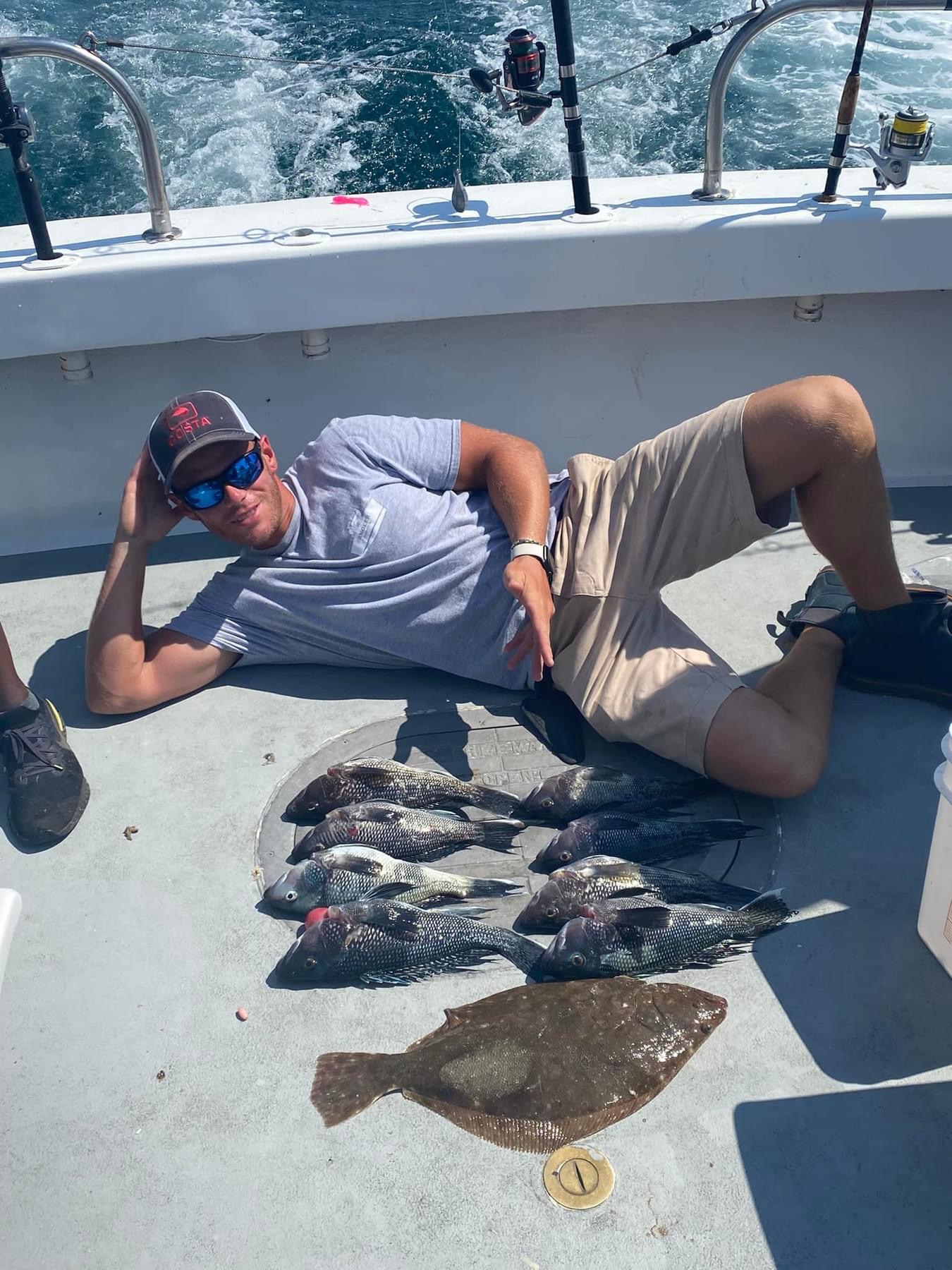 Good Fishing On A Flat Calm Ocean