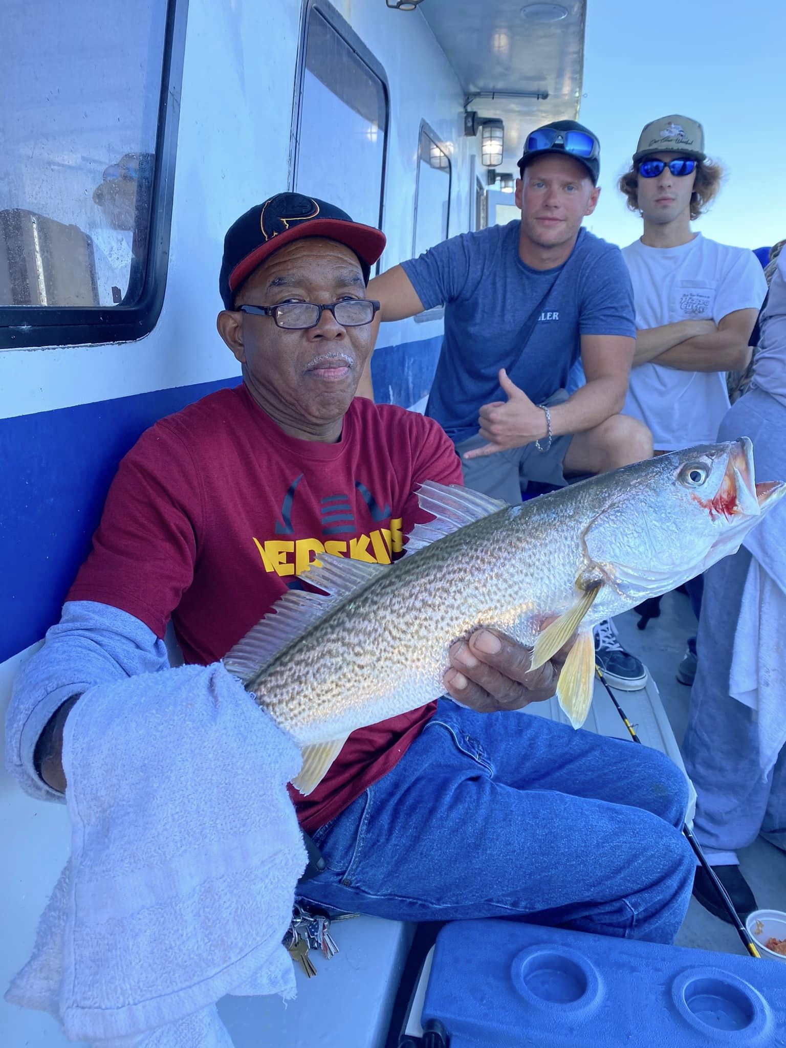 Sea Bass, Some Flounder and A Nice Ocean Trout
