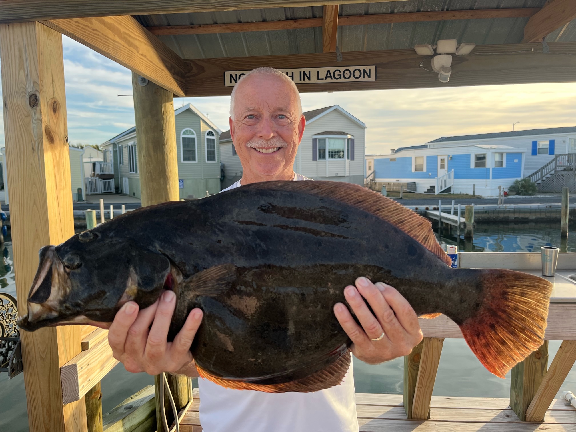 More Beautiful Weather and A Doormat Back Bay Flounder