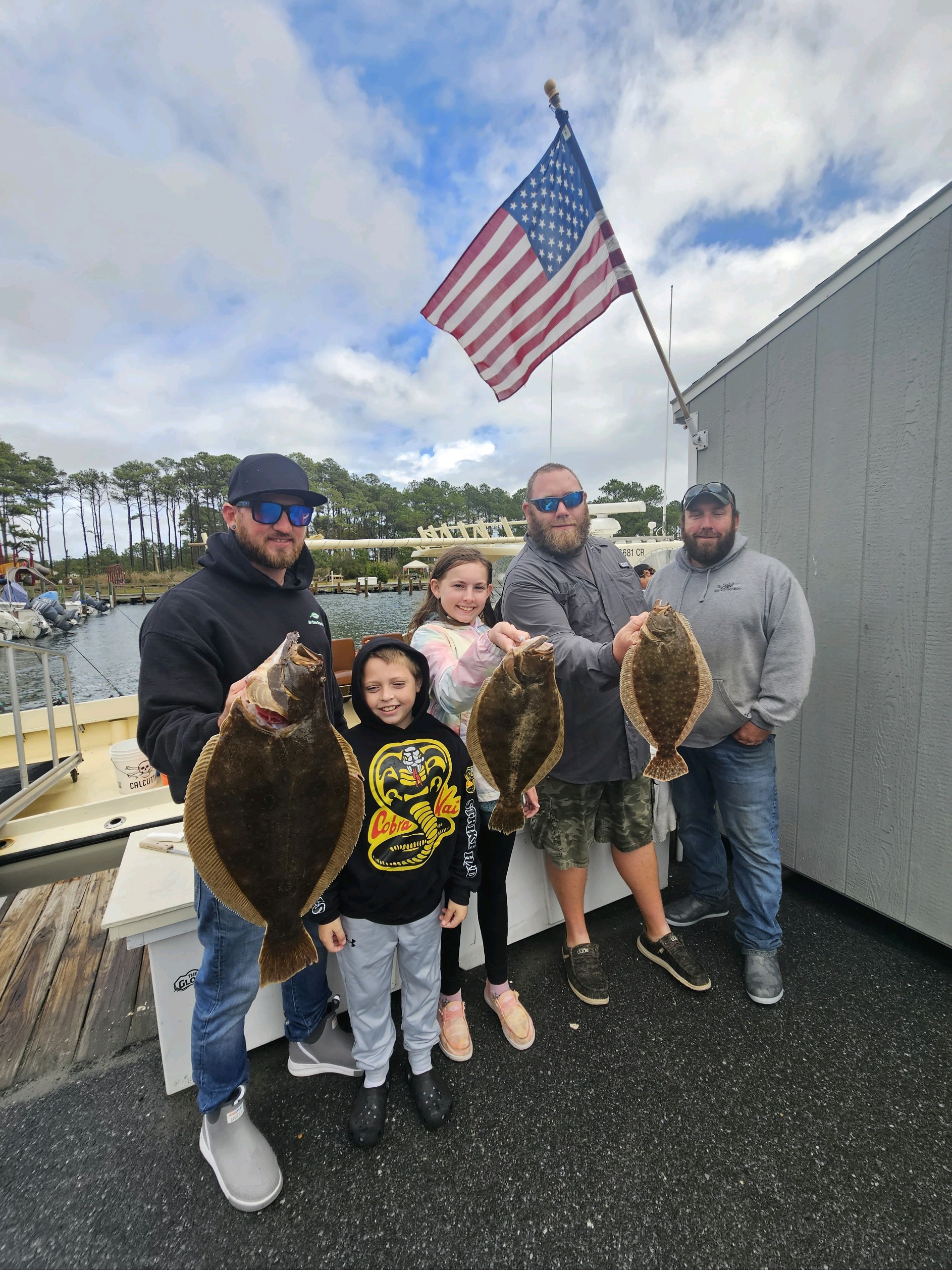 Some Nice Flounder in the Bay