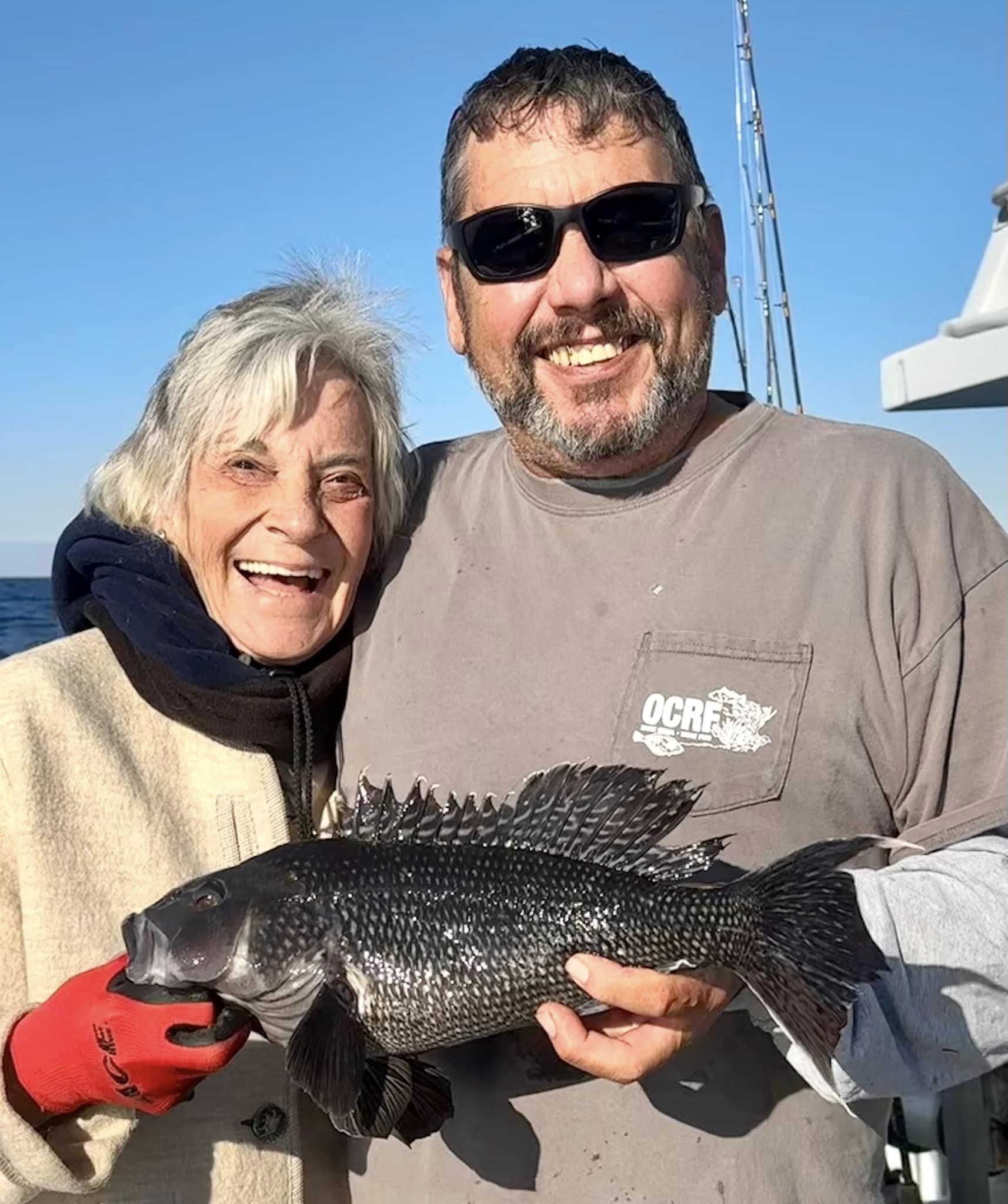 A Fine Day of Sea Bass Fishing
