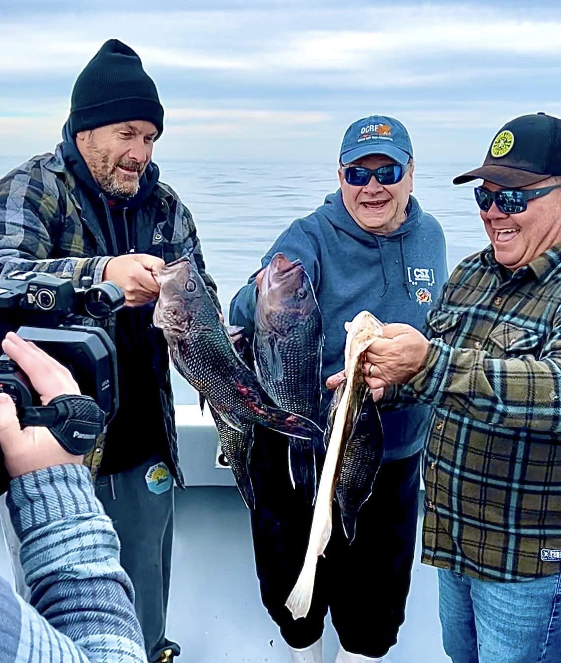 Another Awesome Sea Bass Bite With Some Flounder