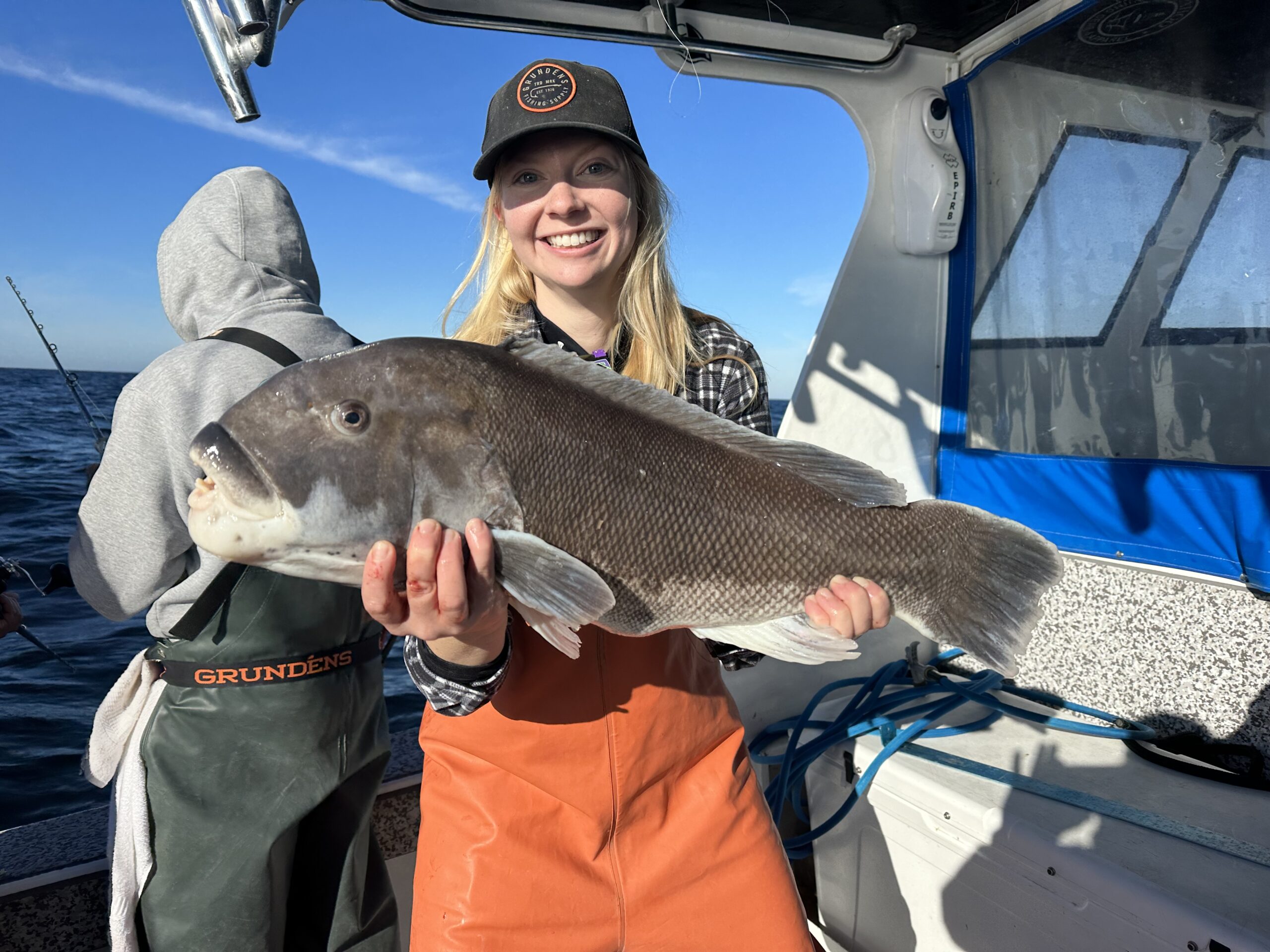 13.5 Pound Tautog Followed By Some Nasty Weather