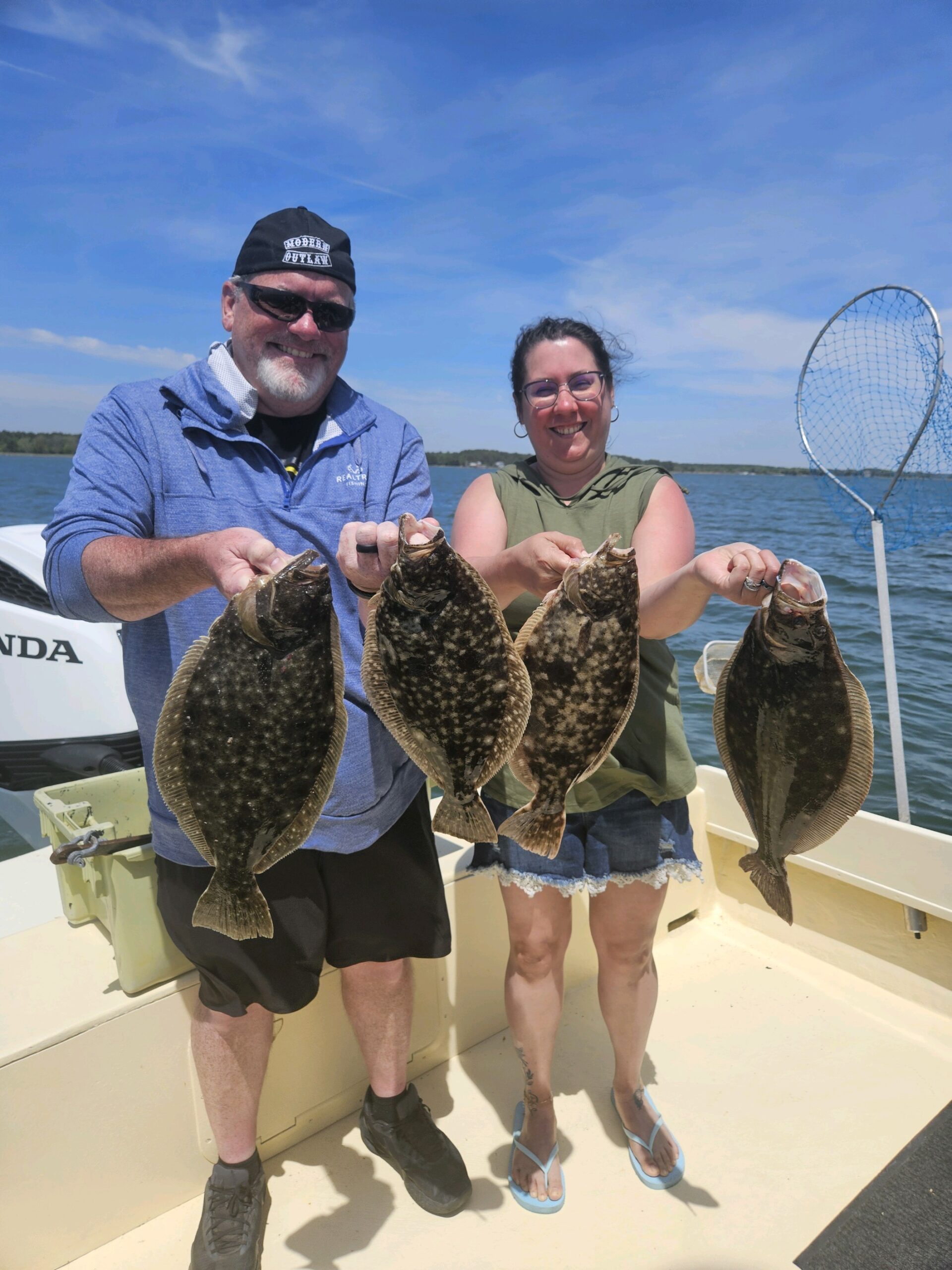 Windy Day Bluefish and Flounder