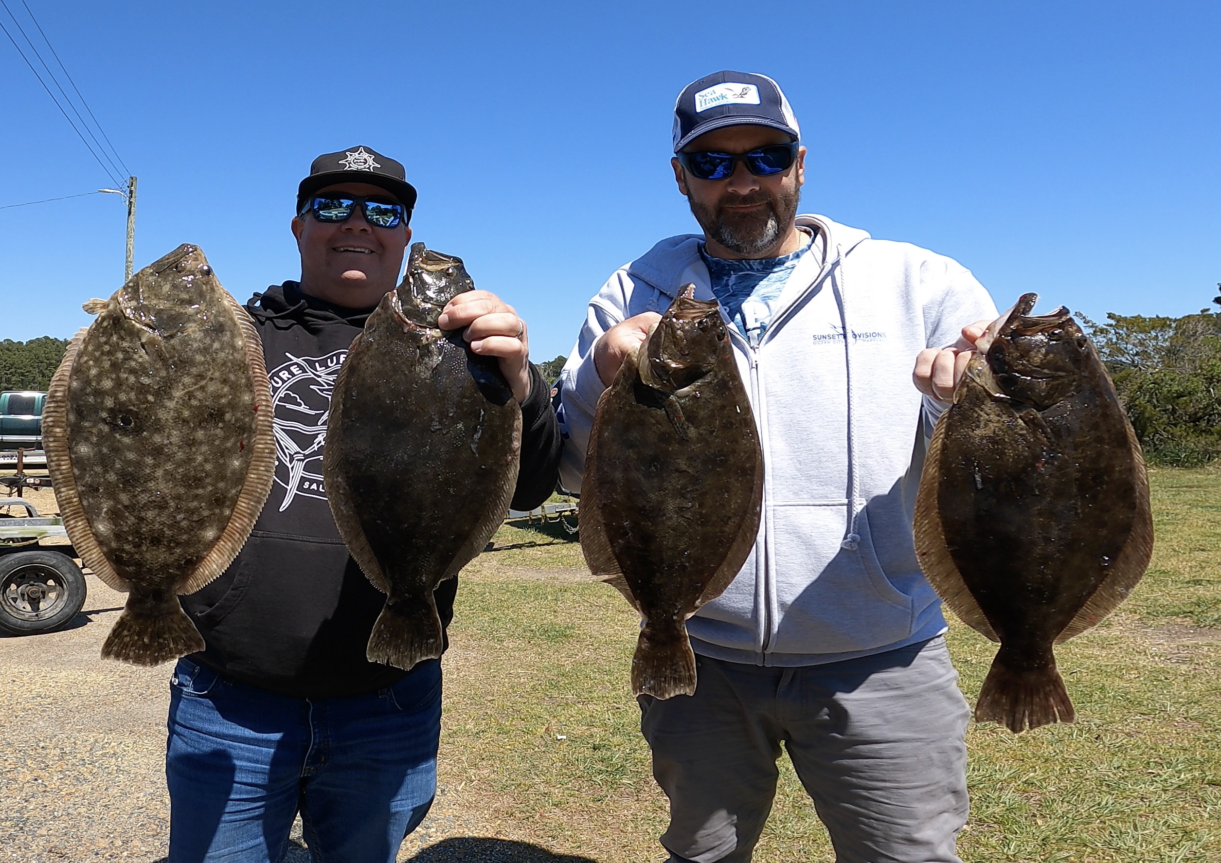 Virginia Flounders & OC Bluefish