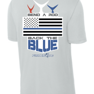 Fish in OC Back the Blue Short Sleeve
