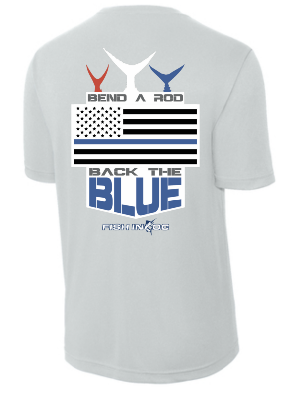 Fish in OC Back the Blue Short Sleeve