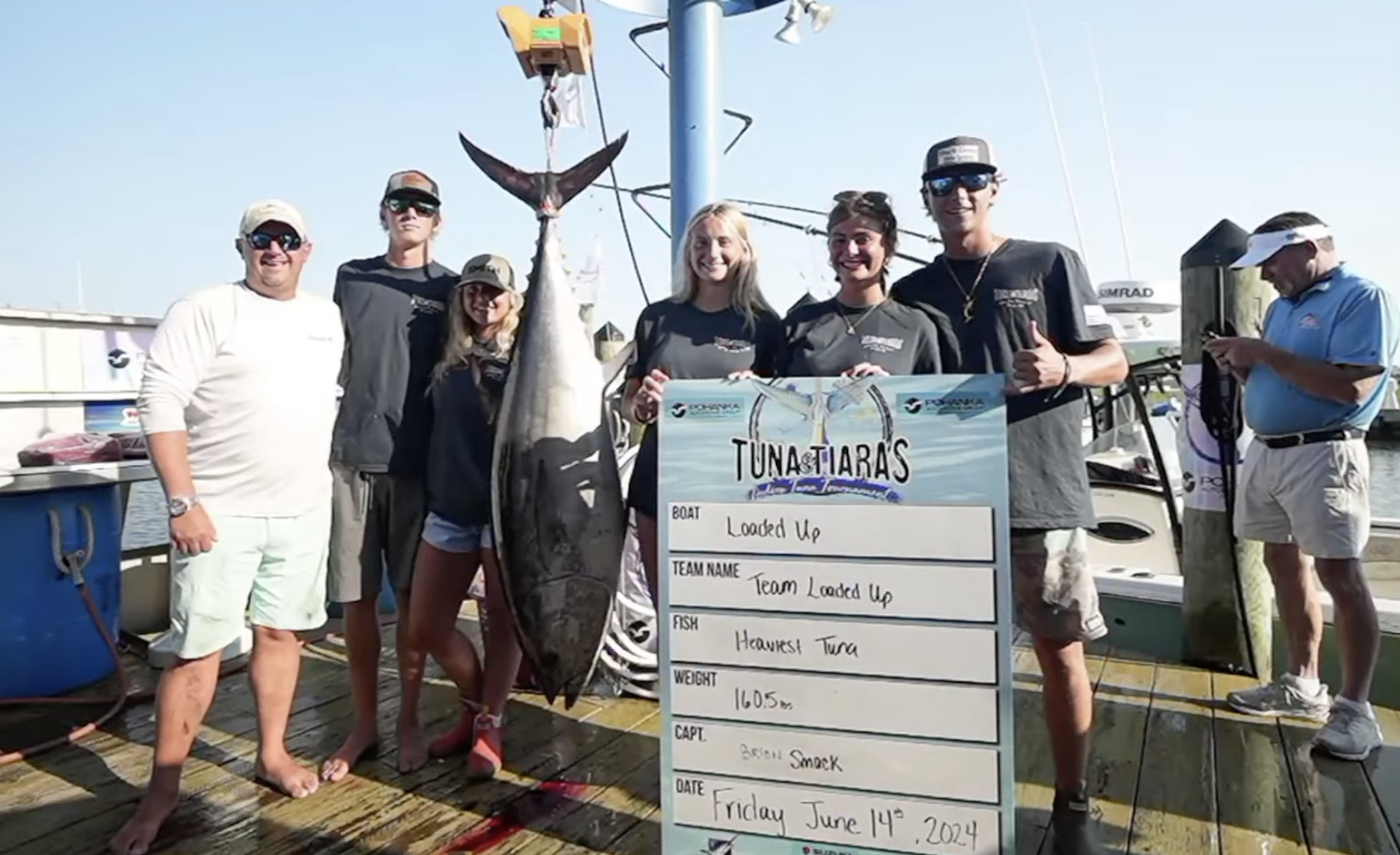 Day 1 at the 2024 Tuna & Tiaras Tournament