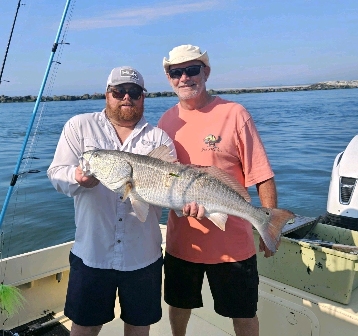Better Sea Bass Fishing and A Nice Red From The Inlet