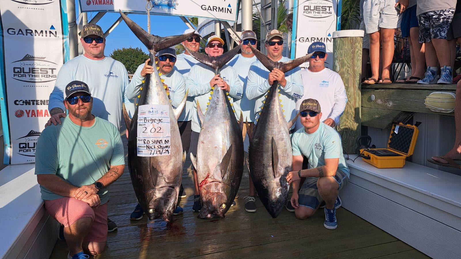BIG Bigeye Tuna and Some Good Back Bay Flounder Fishing