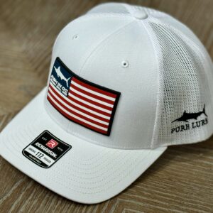 Fish in OC / Pure Lure Collab Rubber Patch Hat