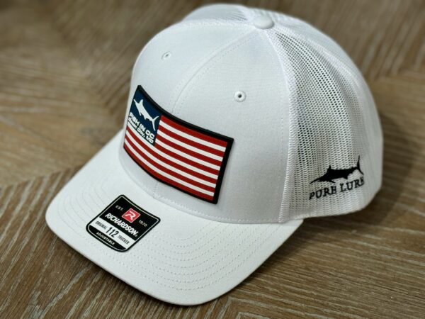 Fish in OC / Pure Lure Collab Rubber Patch Hat