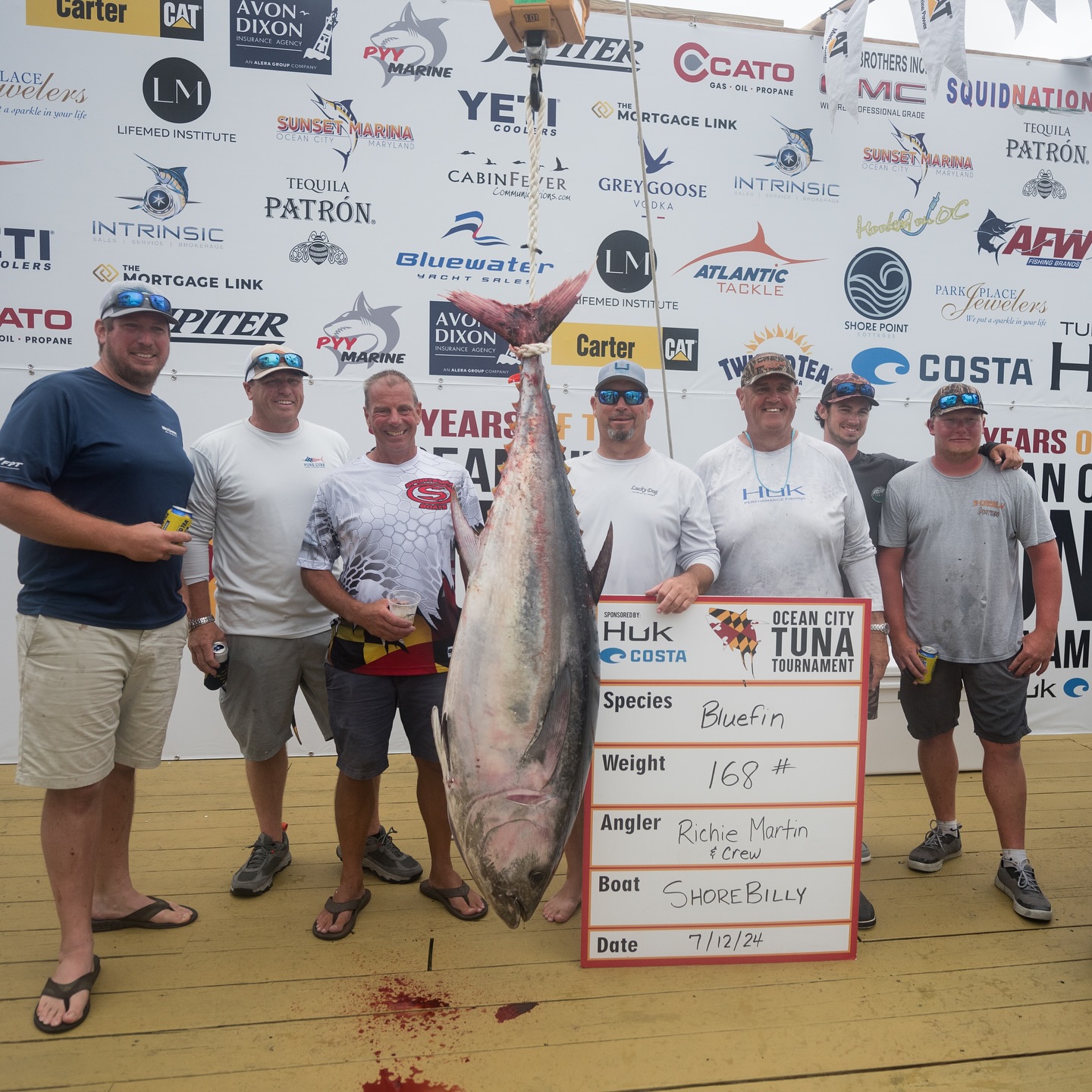 Day 1 At The 2024 OC Tuna Tournament