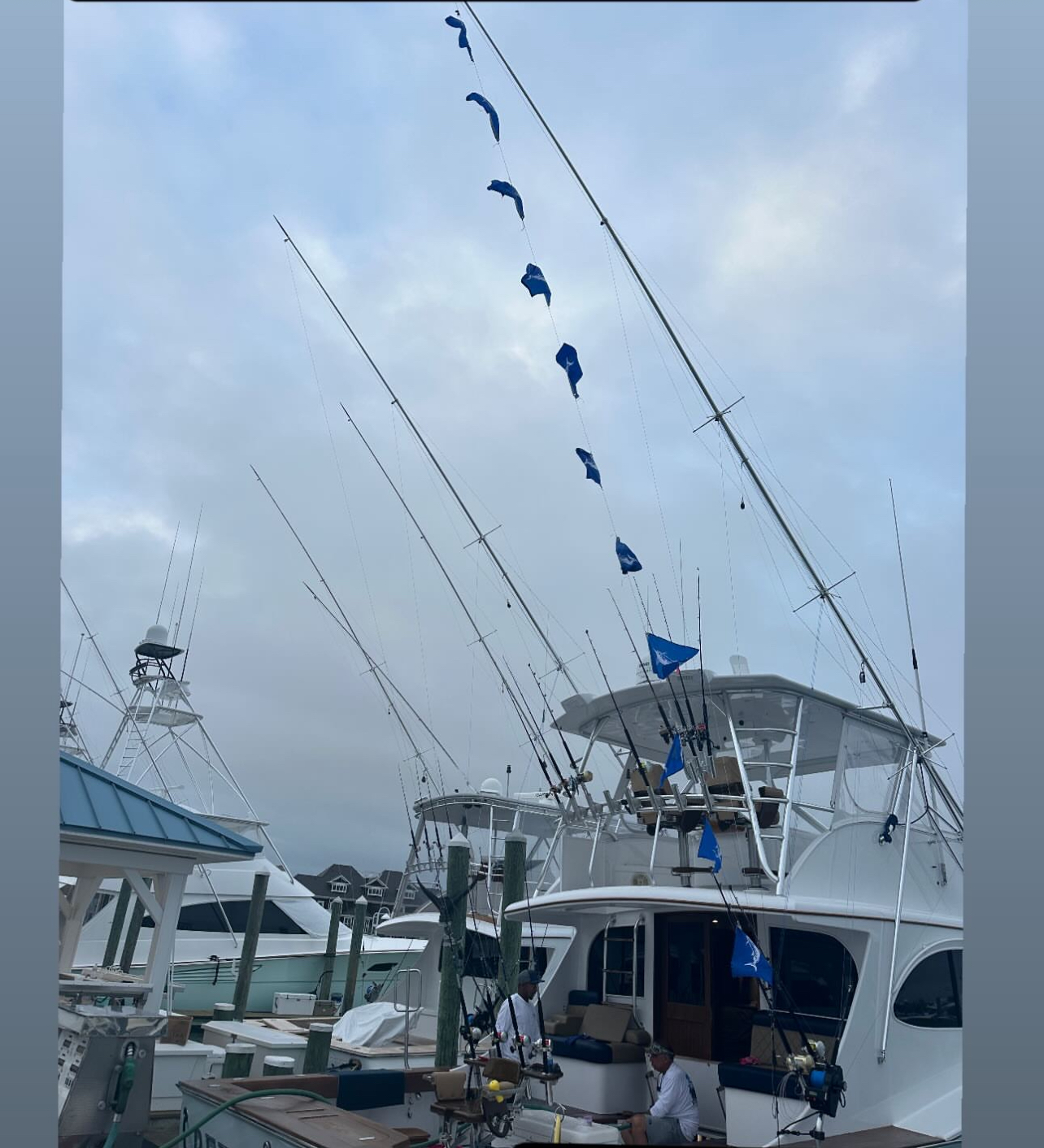 Only One Boat Stayed in the Ocean