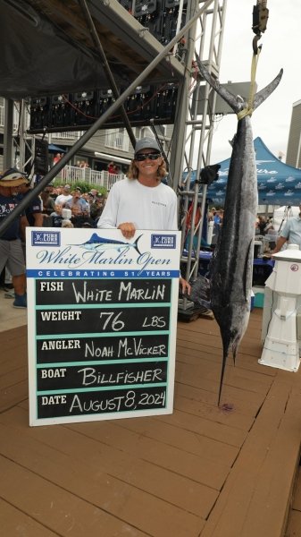 Two White Marlin Still Worth Over $5 Million After Day 5 of the 2024 White Marlin Open