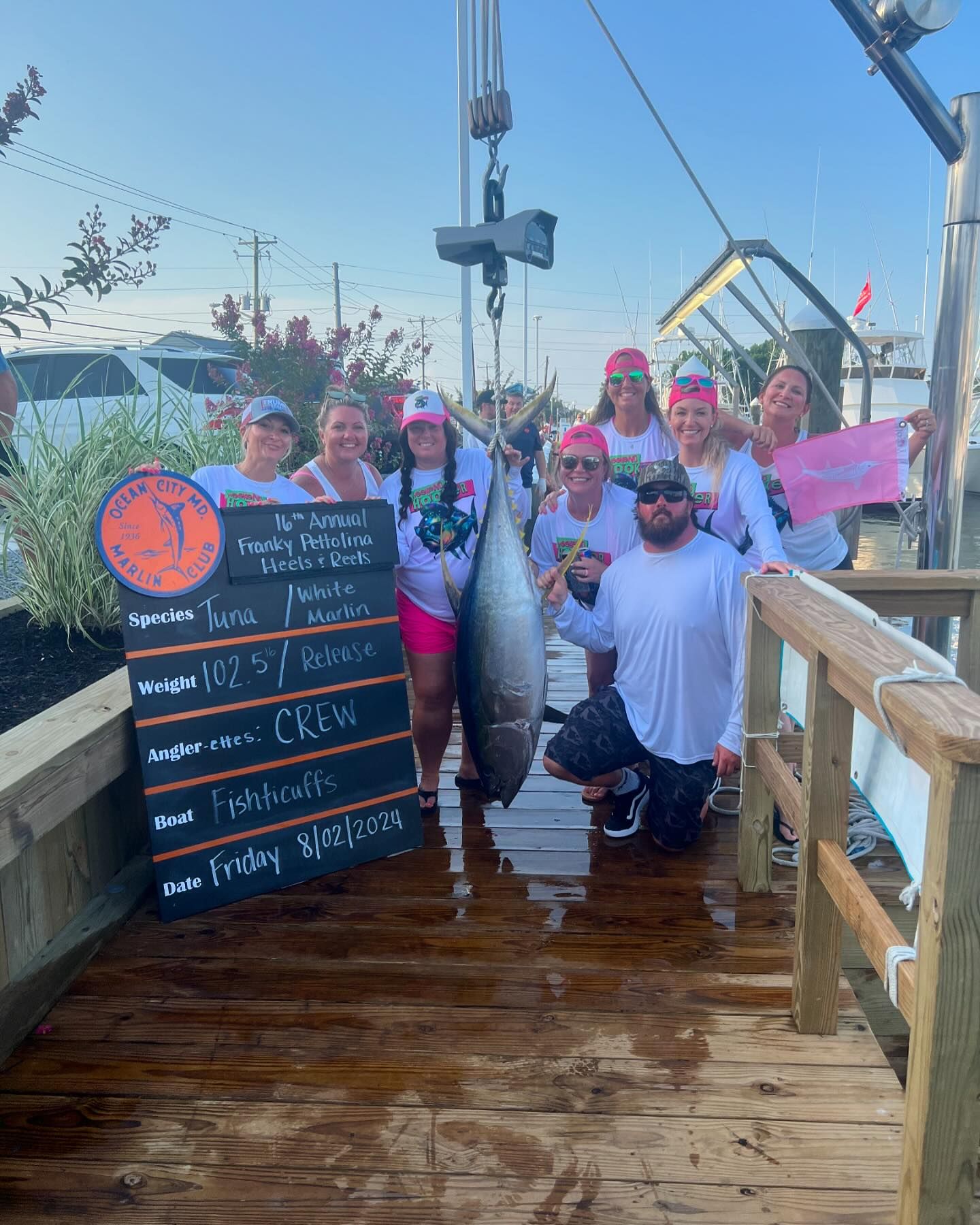 Day 1 at The OCMC Captain Franky Pettolina Heels N’ Reels Tournament