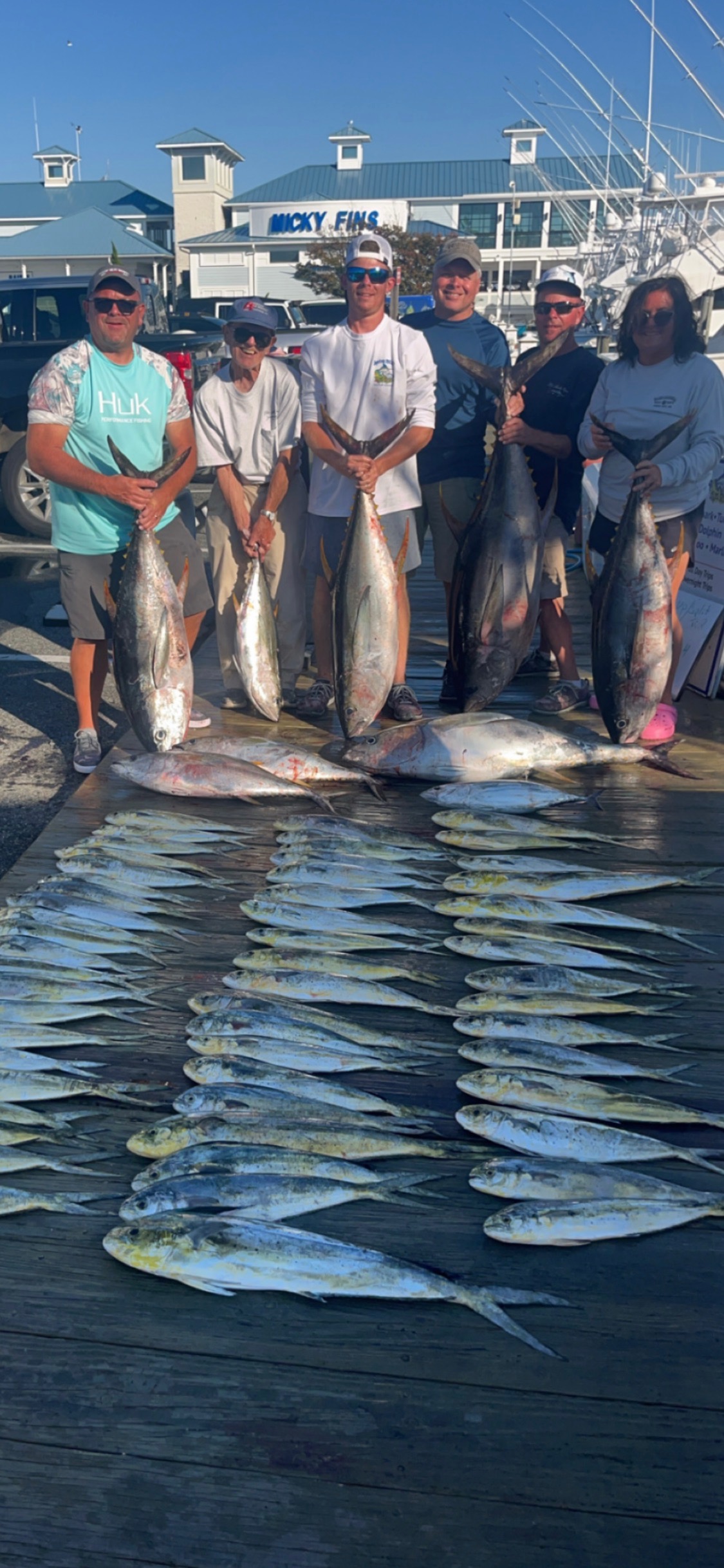 Sea Bass, Flounder, Sheepshead and A 100+ Pound Yellowfin Tuna