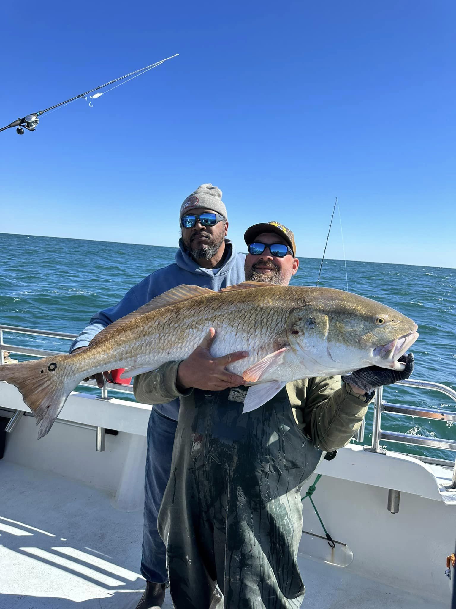 Big Red Drum, Flounder, Sea Bass and Sheep