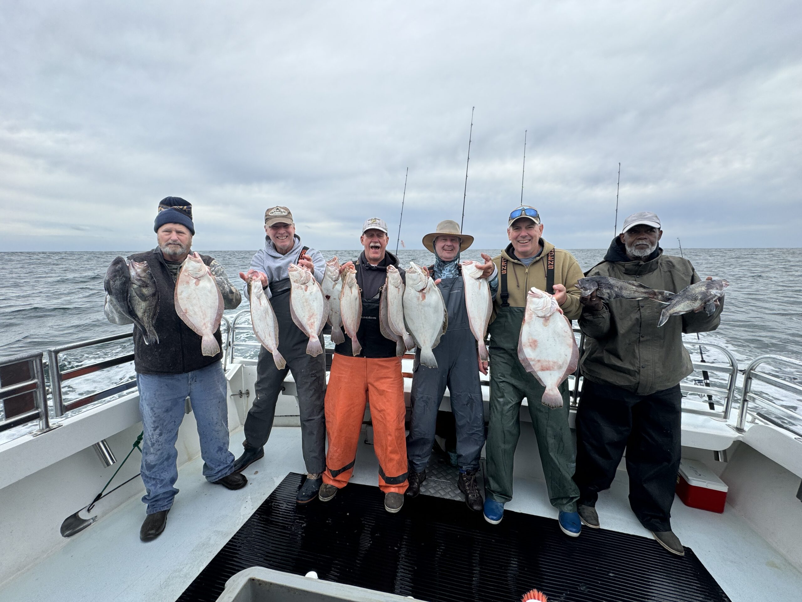 Sea Bass, Flounder and Bluefin Tuna All in the Same Spot