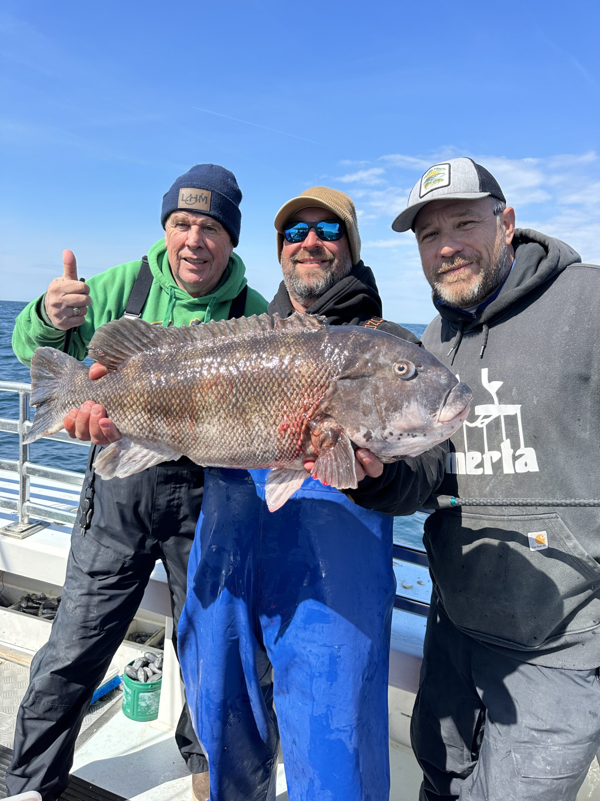 Ocean Tautog and Back Bay Stripers - Ocean City MD Fishing