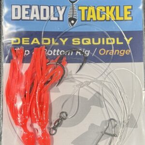 NEW Deadly Tackle Orange Squidly
