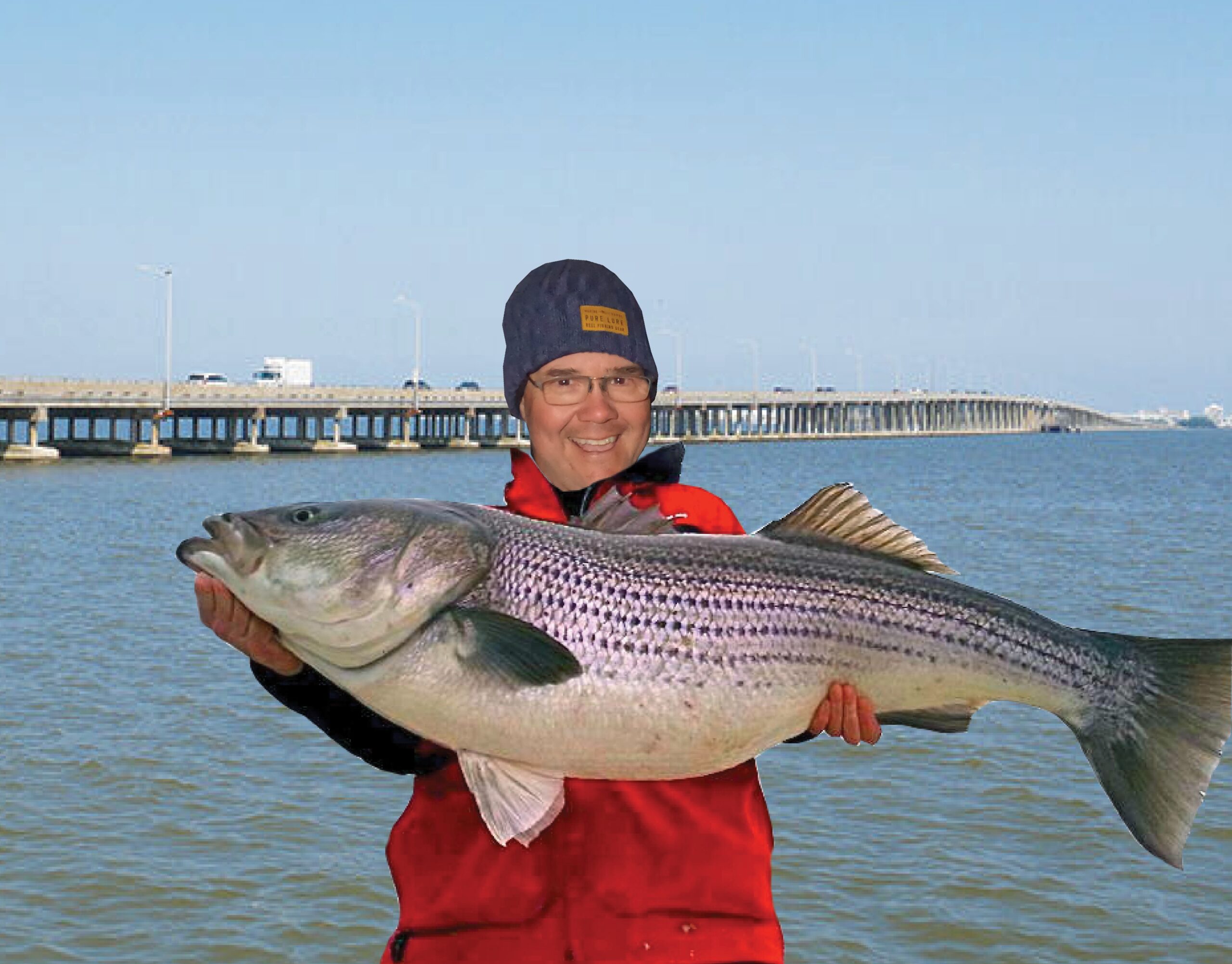Had to Release The Coastal Division Maryland State Record for Striped Bass