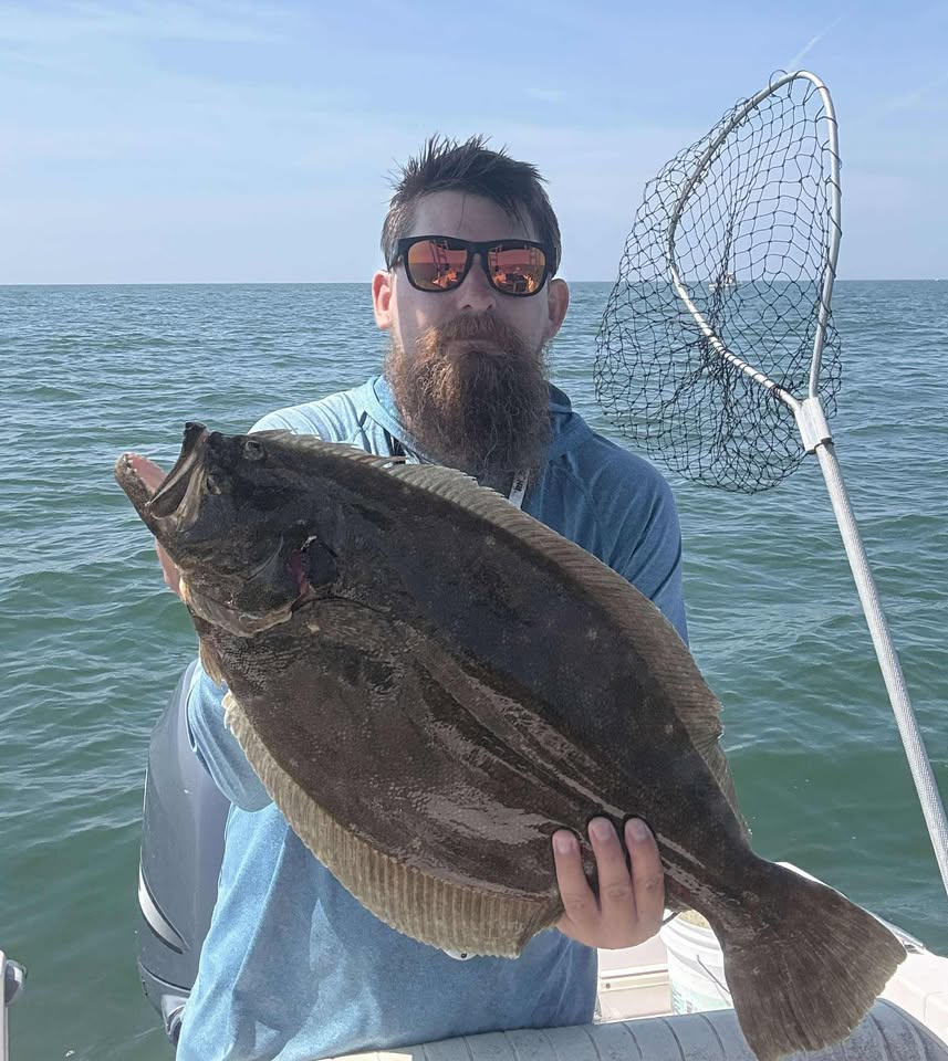 Nice Flounder on the Inshore Wrecks