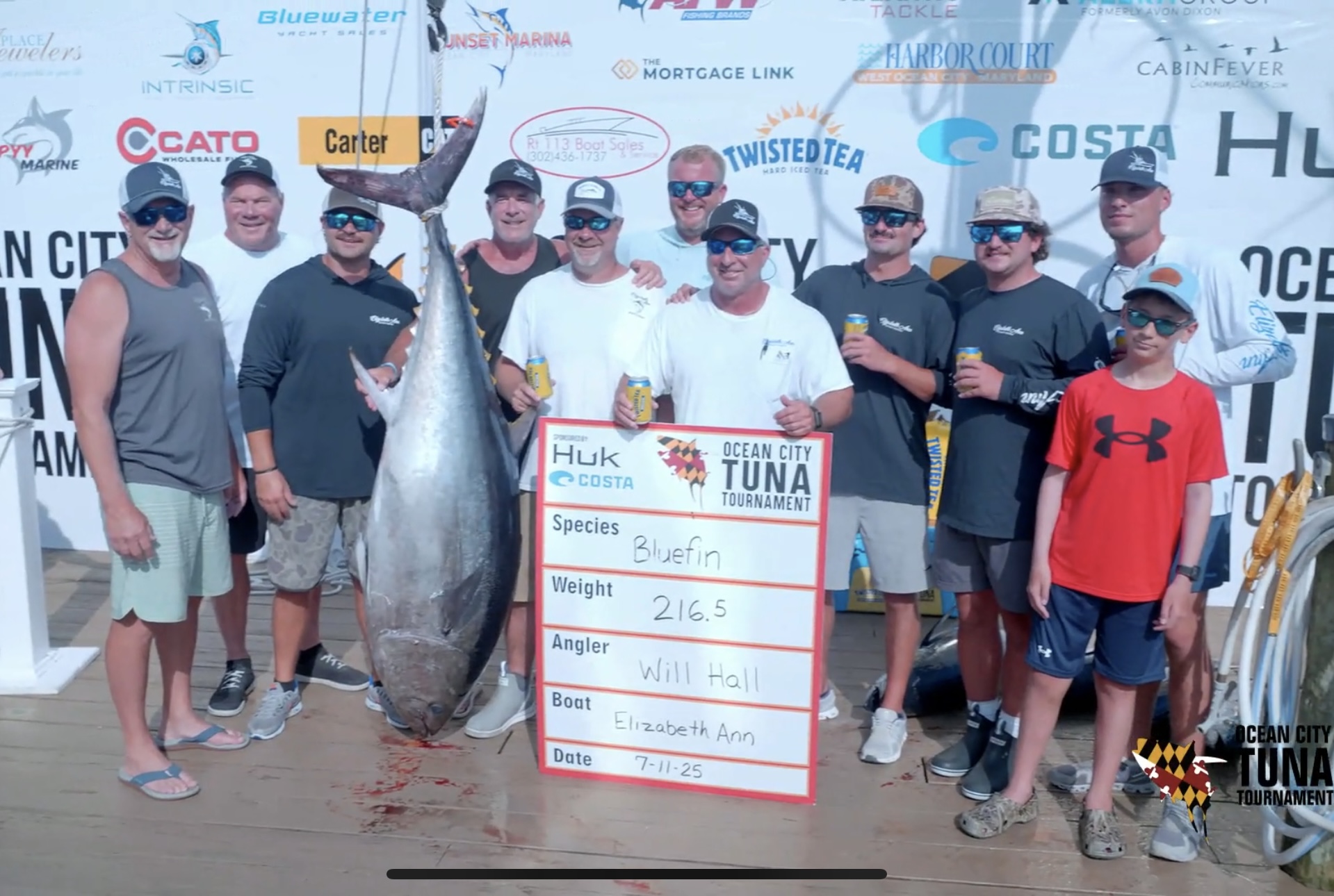 Day 1 at the 2025 Ocean City Tuna Tournament