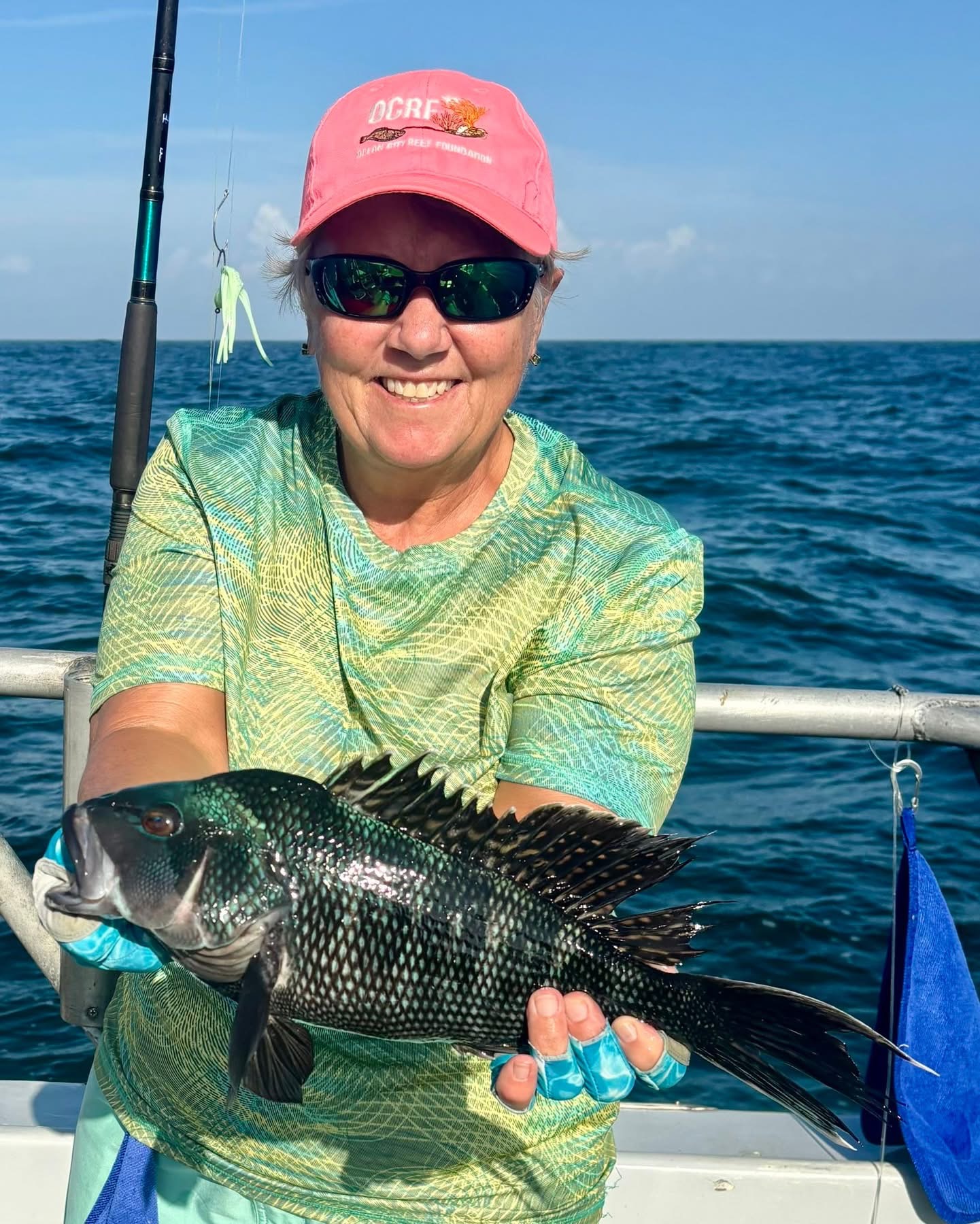 Fluke and Some Big Sea Bass