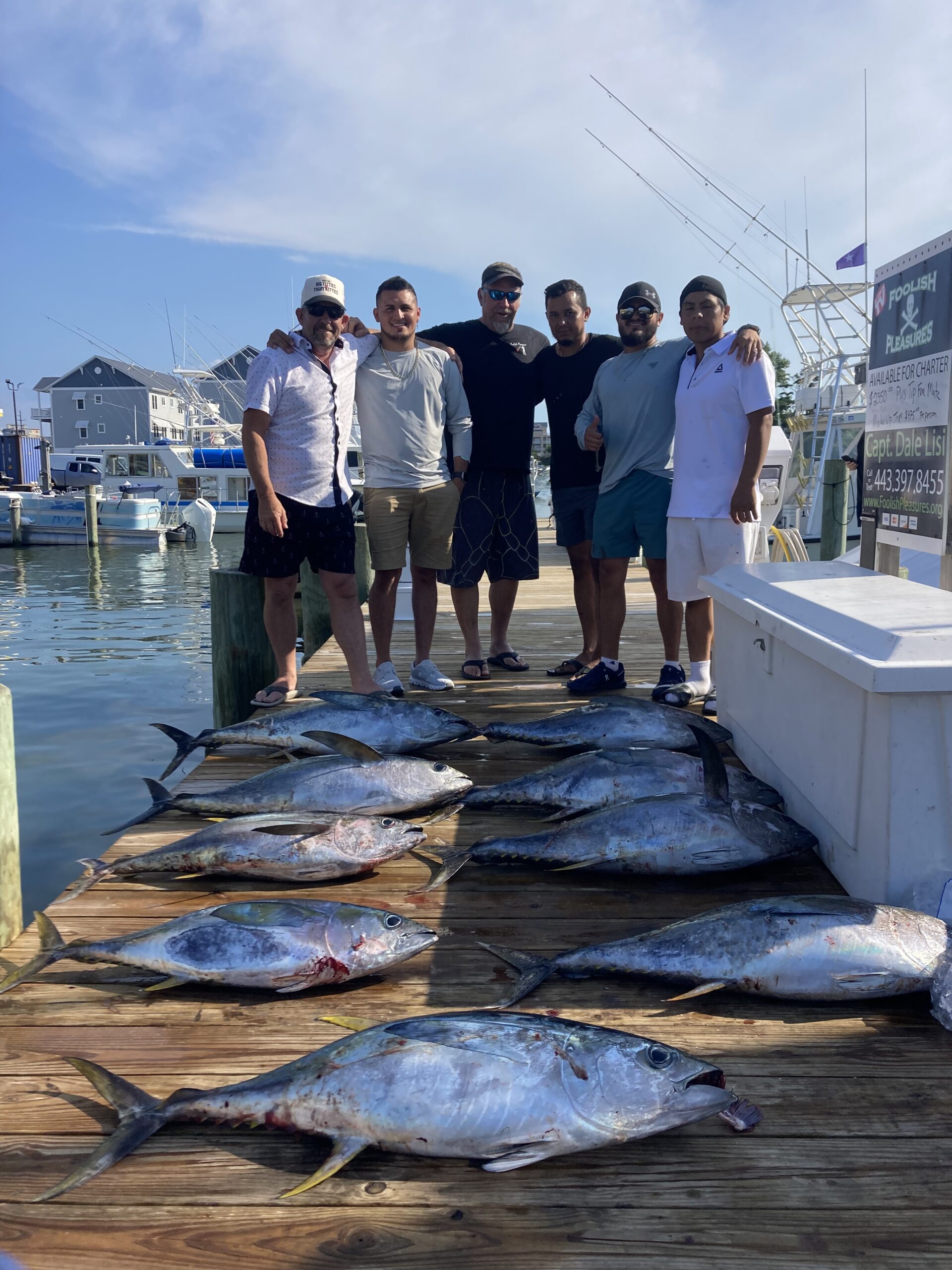 Happy Independence Day Tuna, Flounder and Triggerfish