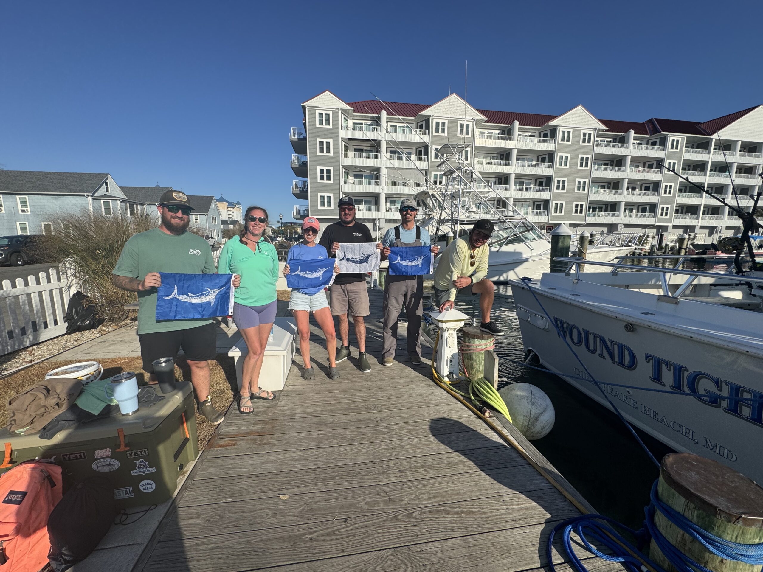 Blue and White Marlin Offshore, Flounder and Sheepshead in the Bay