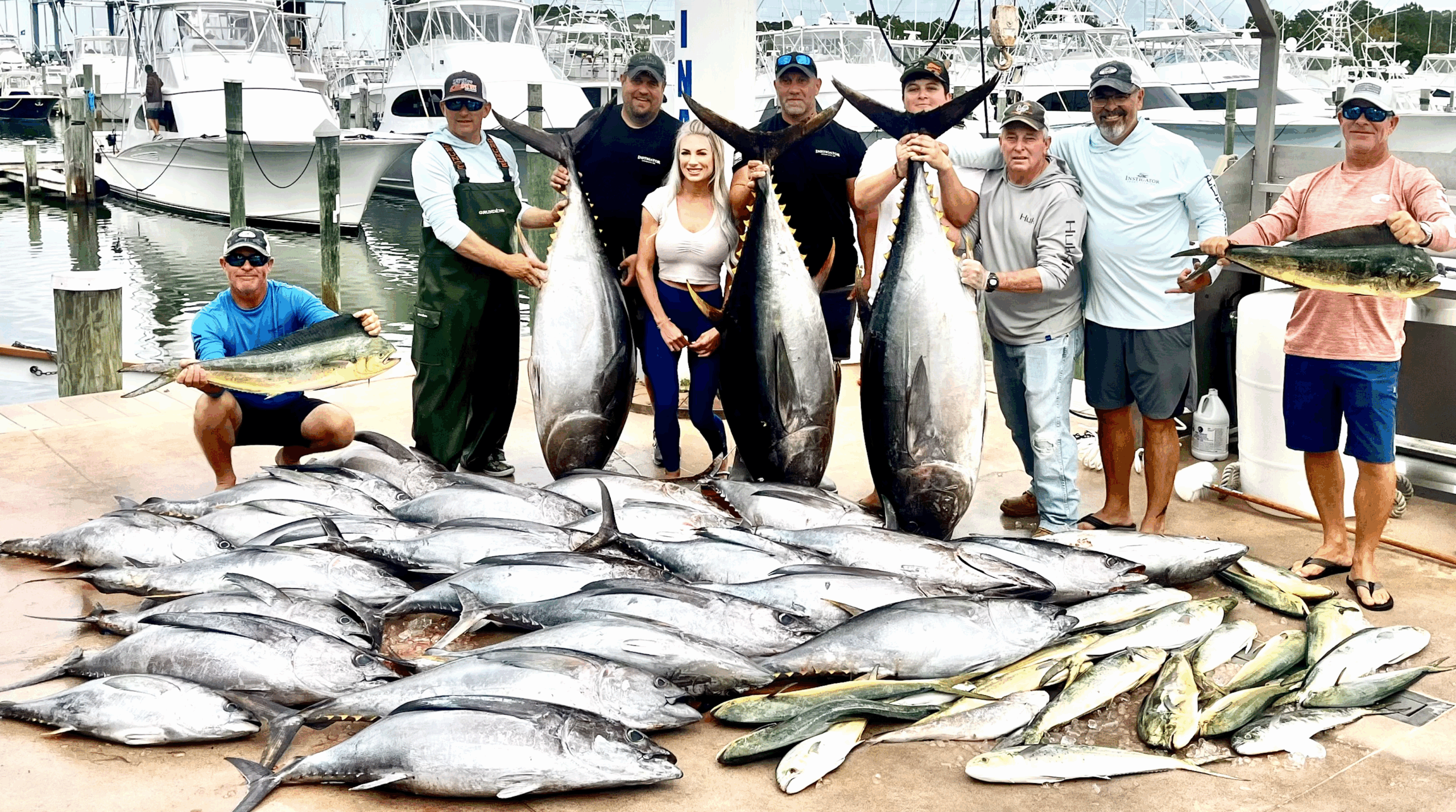 Insane Overnight Trip With Potential NEW MD State Record Albacore – aka Longfin