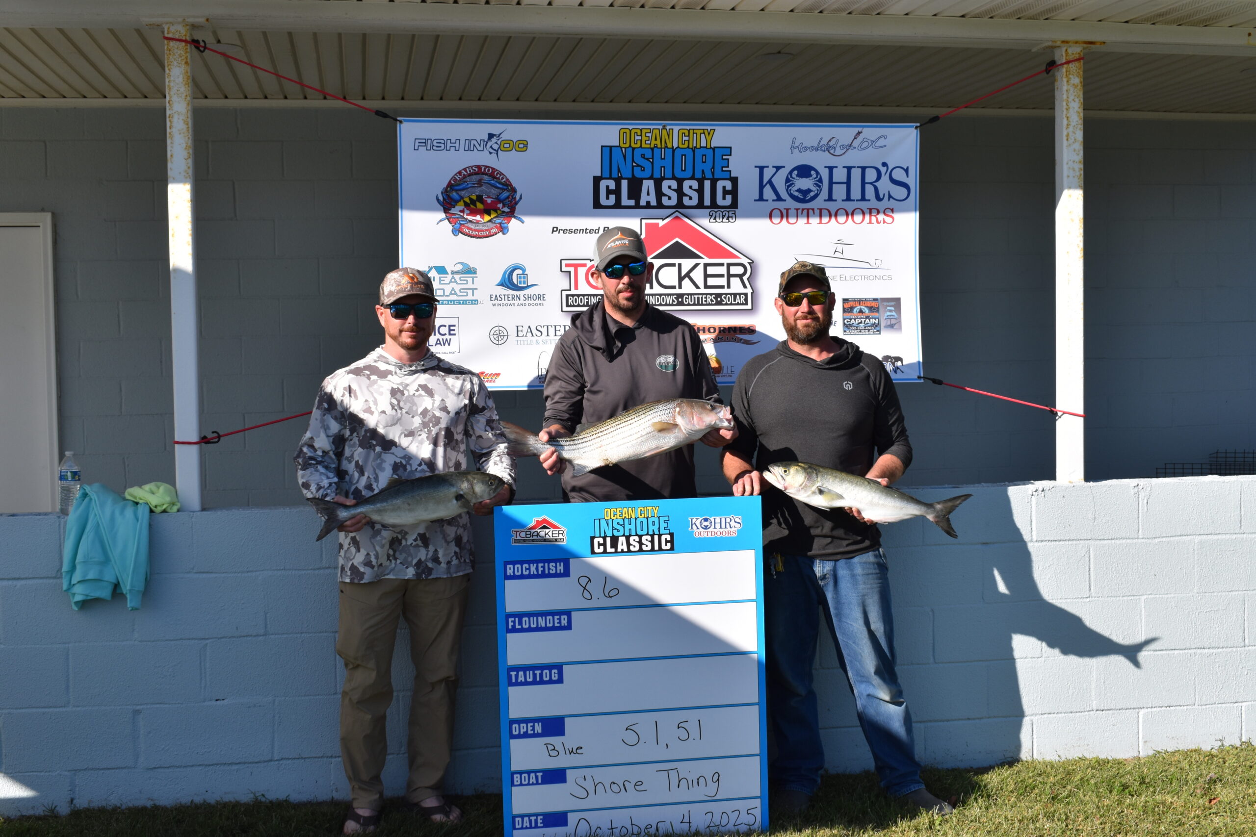 Day 1 at The 2025 Ocean City Inshore Classic