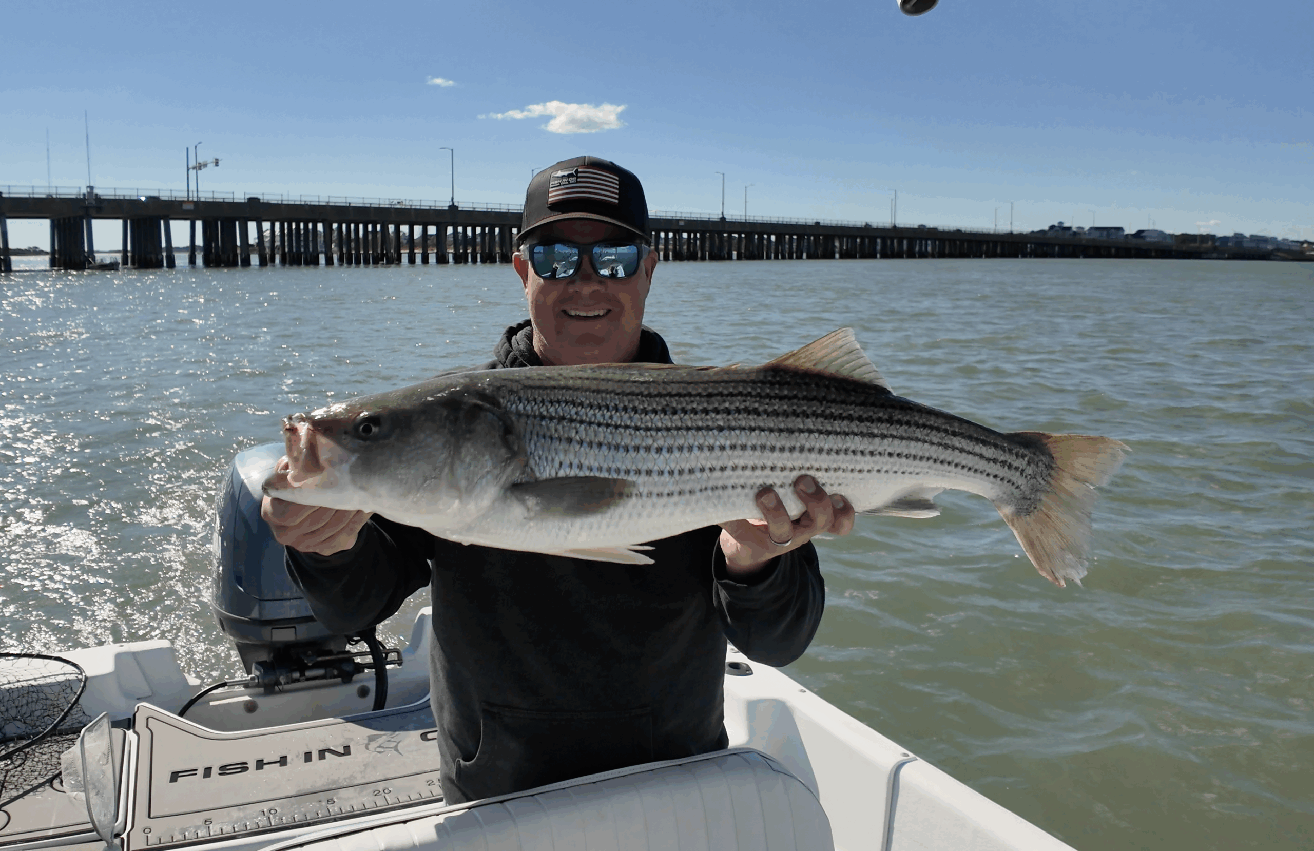 Biggest Striped Bass I’ve Caught at the Route 50 Bridge