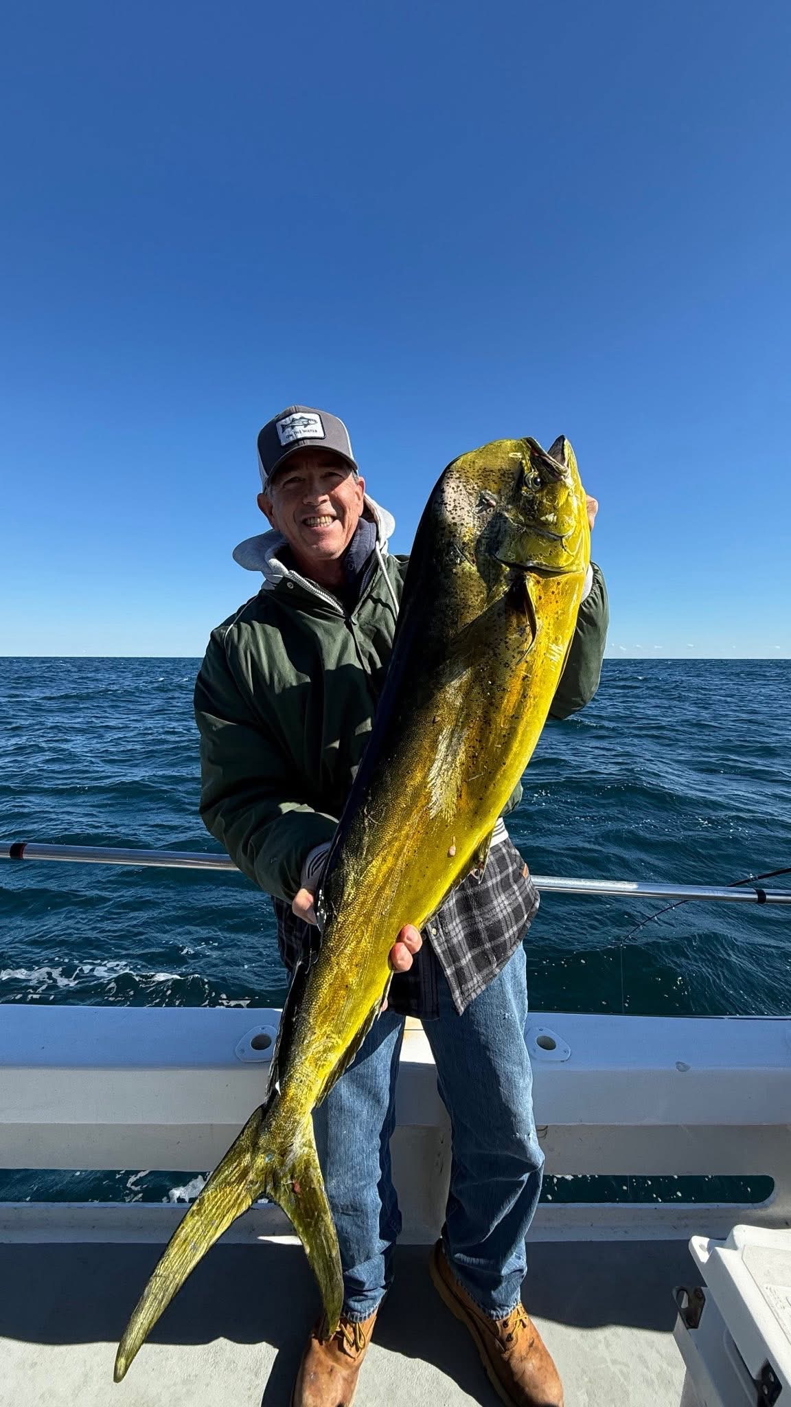 Sea Bass, Flounder and A Surprise October Mahi